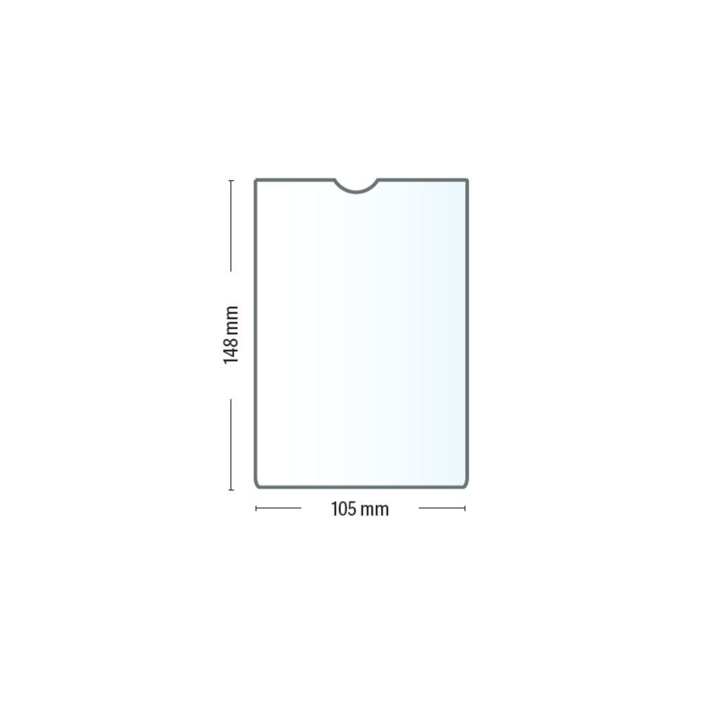 Bolsa Catálogo Porta Documentos 105 x 148 mm