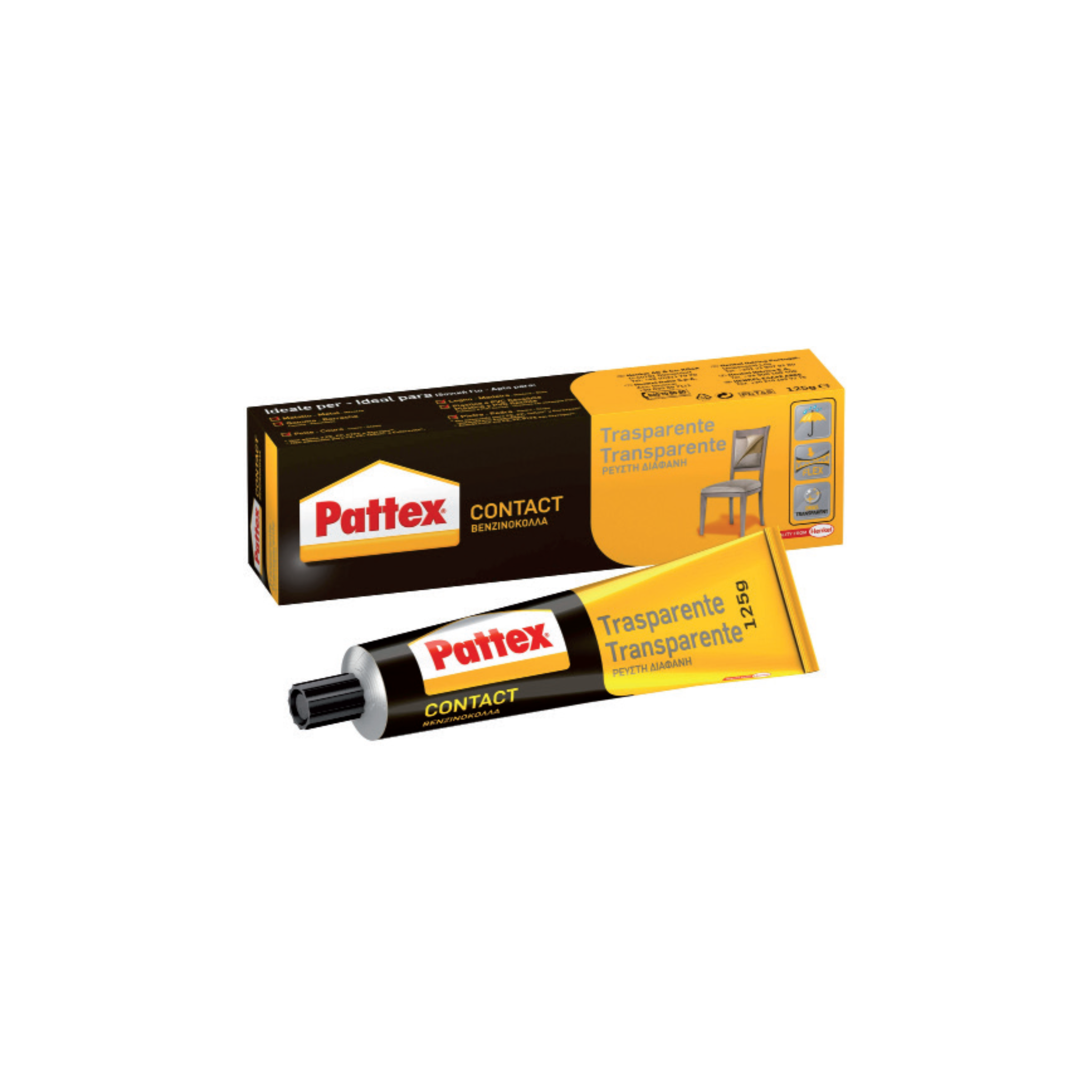 Cola de Contacto Pattex Transparente