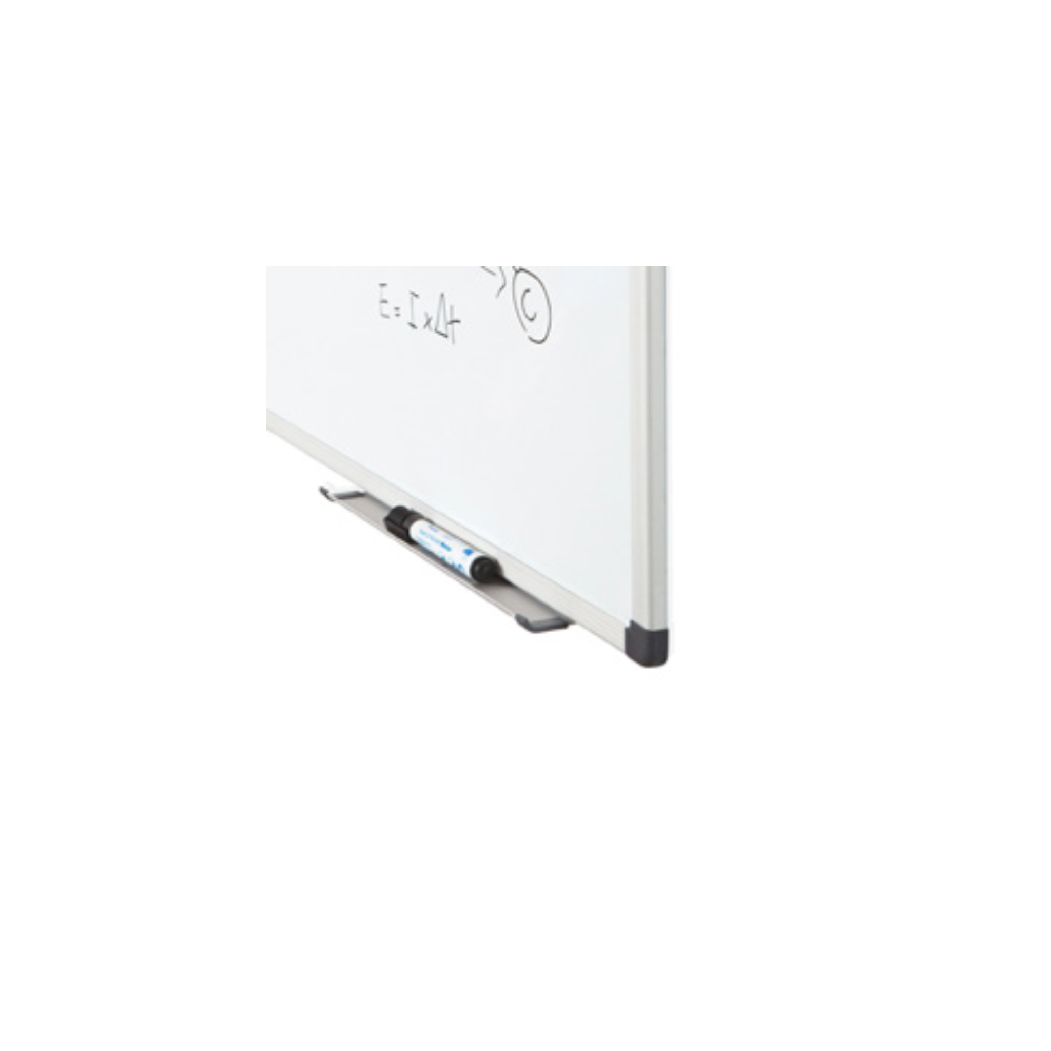 Quadro Branco Lacado Magnético com Moldura em Alumínio