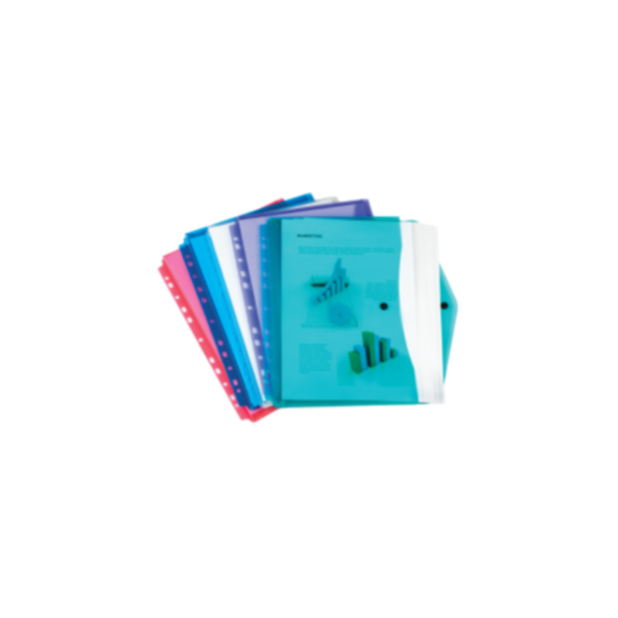 Bolsa Porta Documentos Translúcida Multiperfurada