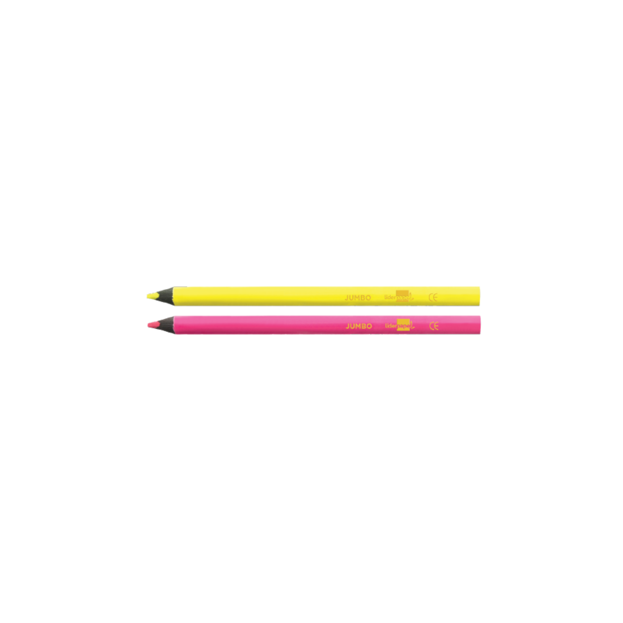 Lápis Cor Néon Jumbo / Liderpapel