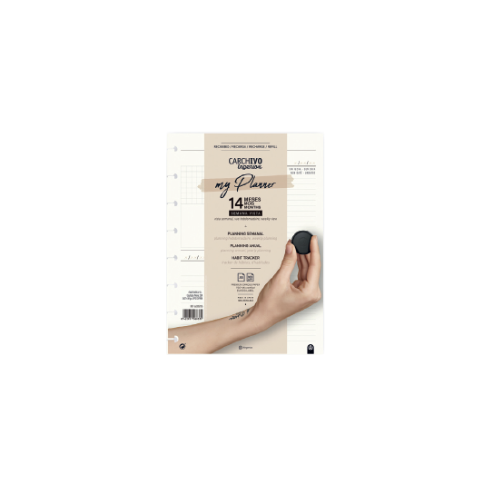 Recarga Ingeniox Planner / Carchivo