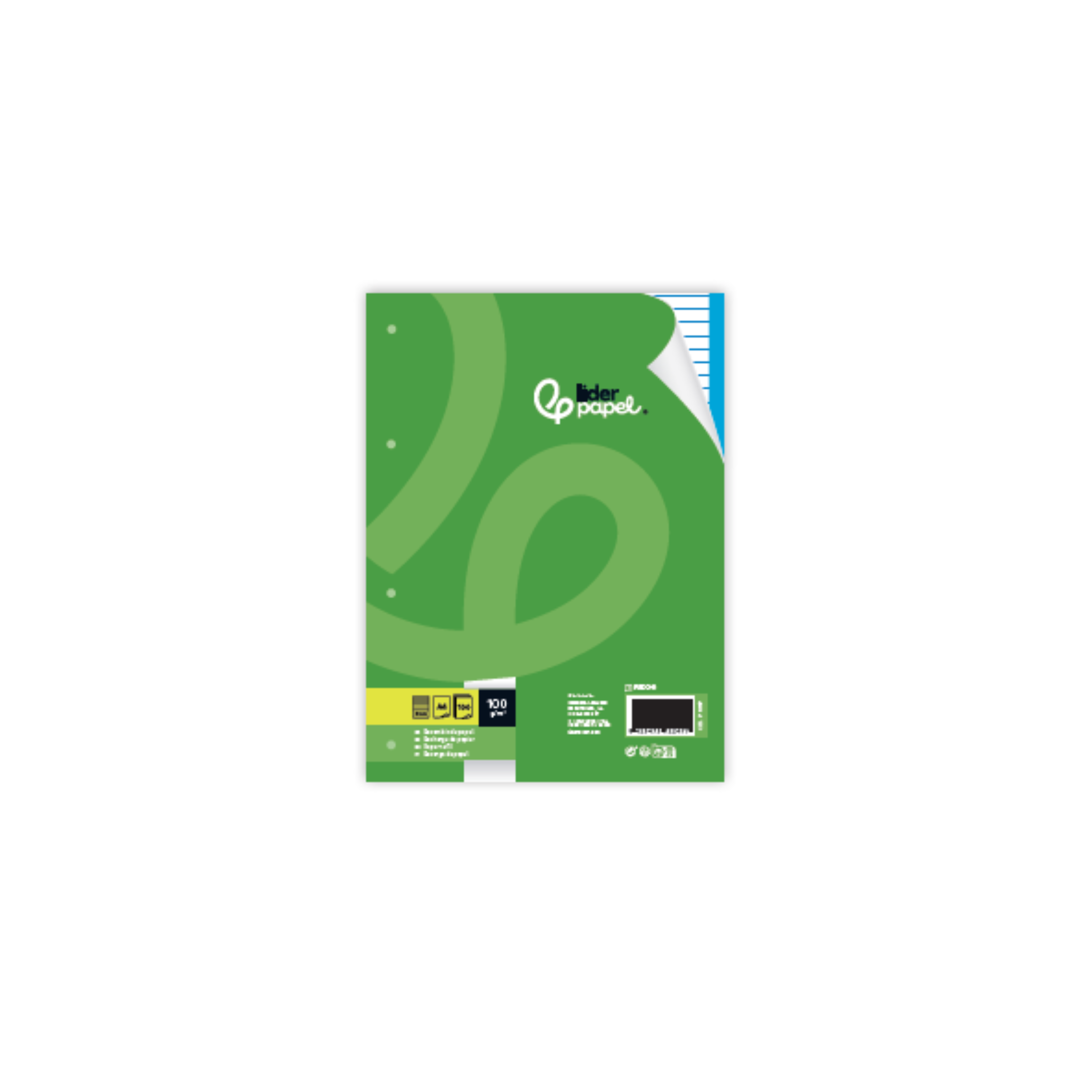 Recarga de Anéis 100g/ m² Folhas