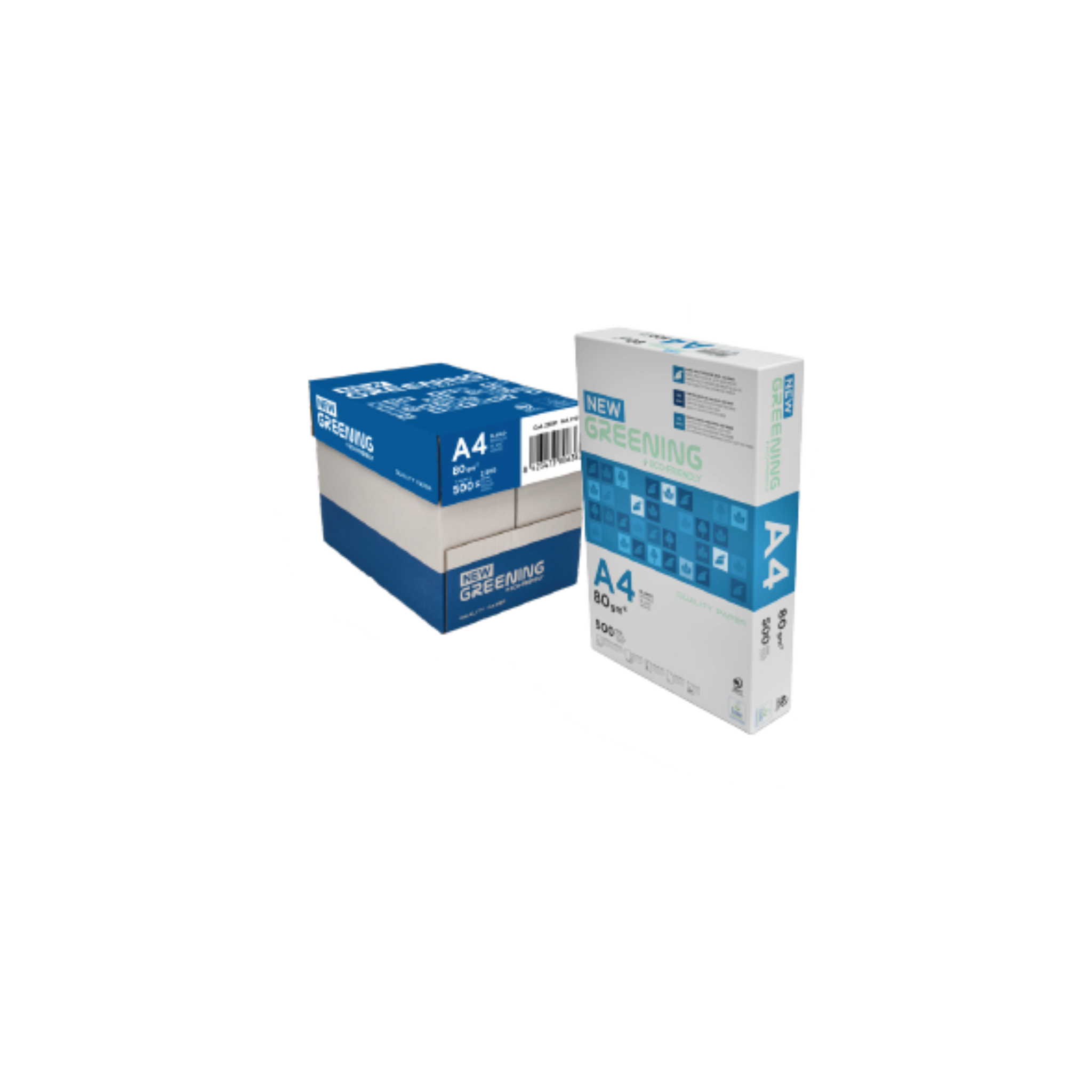 Papel Fotocópia 80 g/m². 500 Folhas