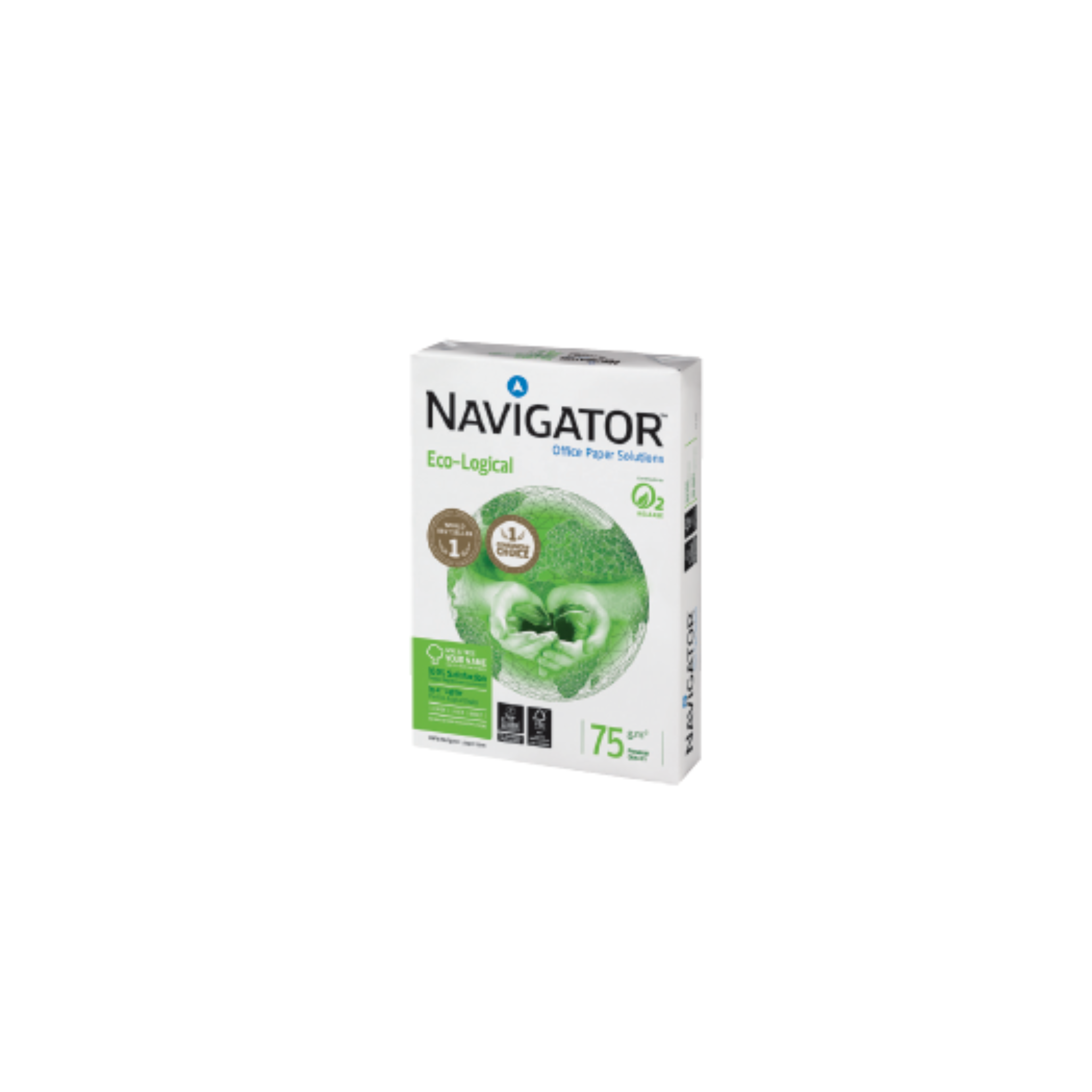 Papel Fotocópia Eco-Logical 75 g/m². 500 Folhas DIN A4
