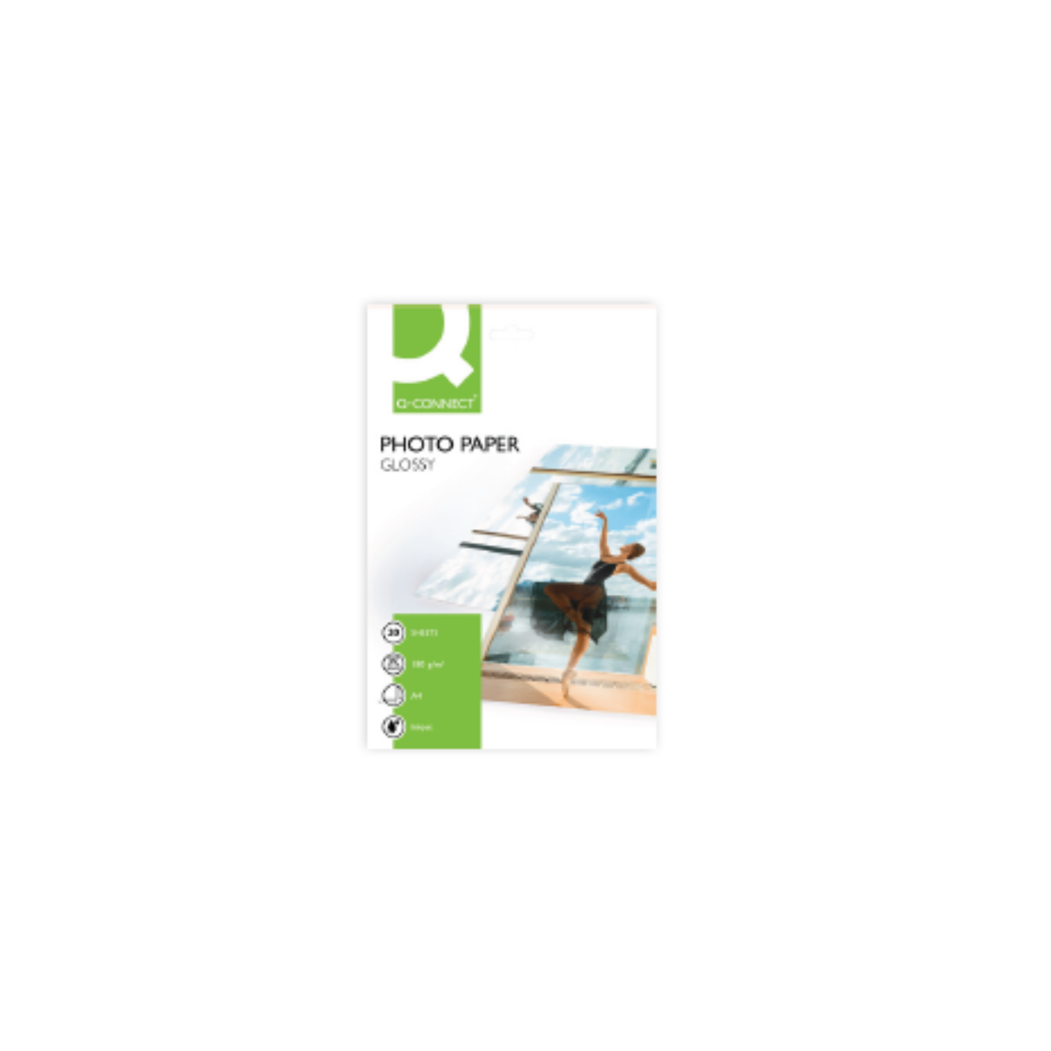 Papel Foto Glossy 180 g/m². DIN A4