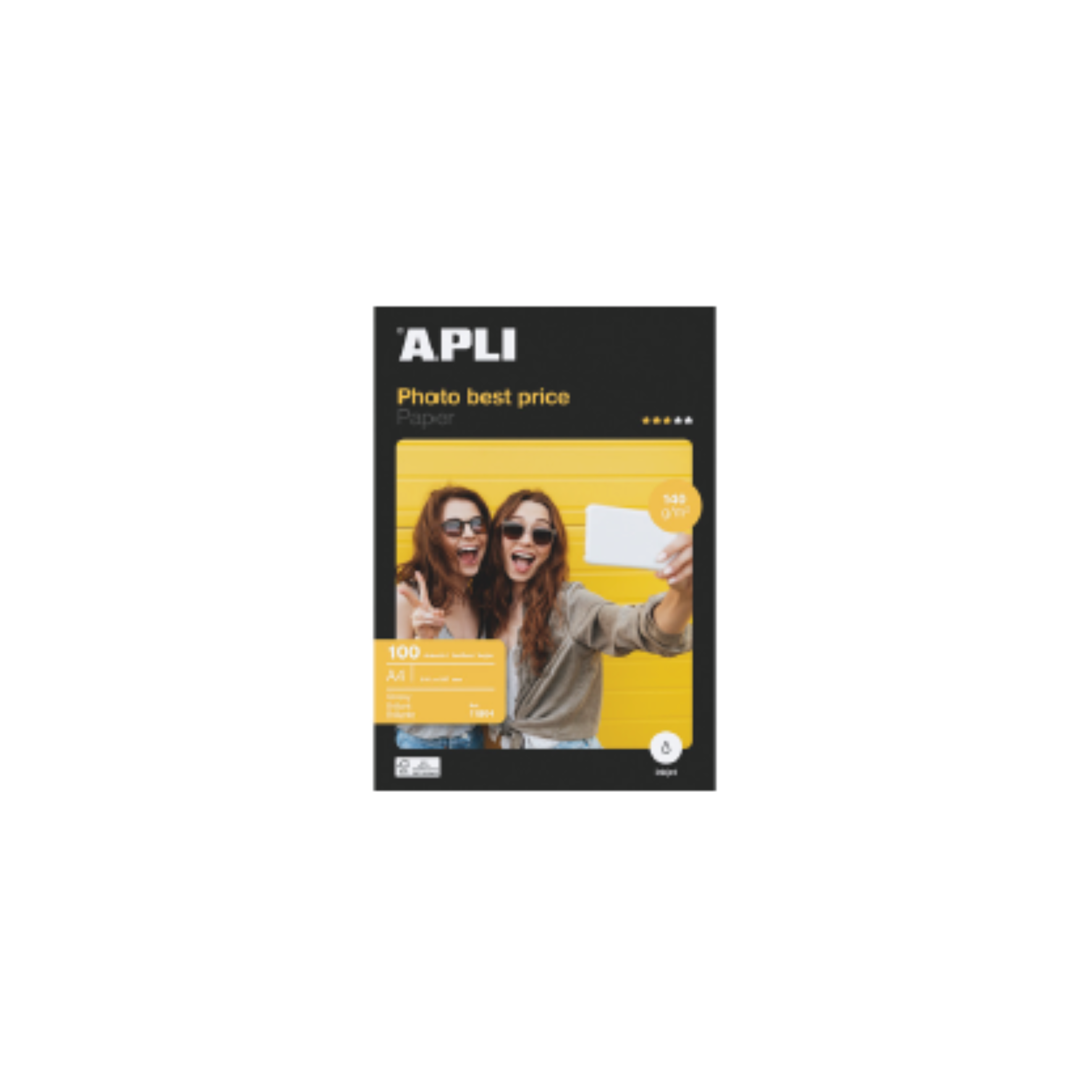 Papel Fotográfico Glossy 140 g/m². DIN A4