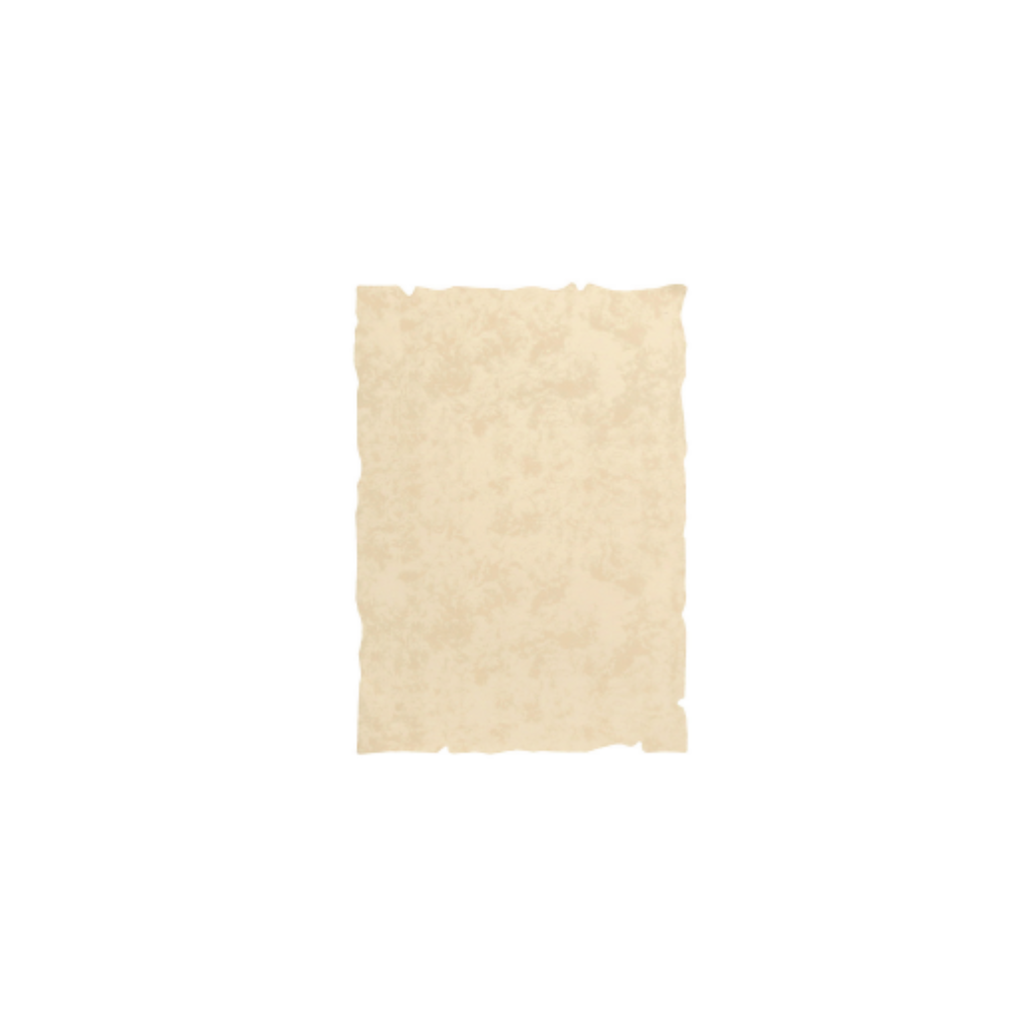Papel Pergaminho com Bordas. 50 Folhas
