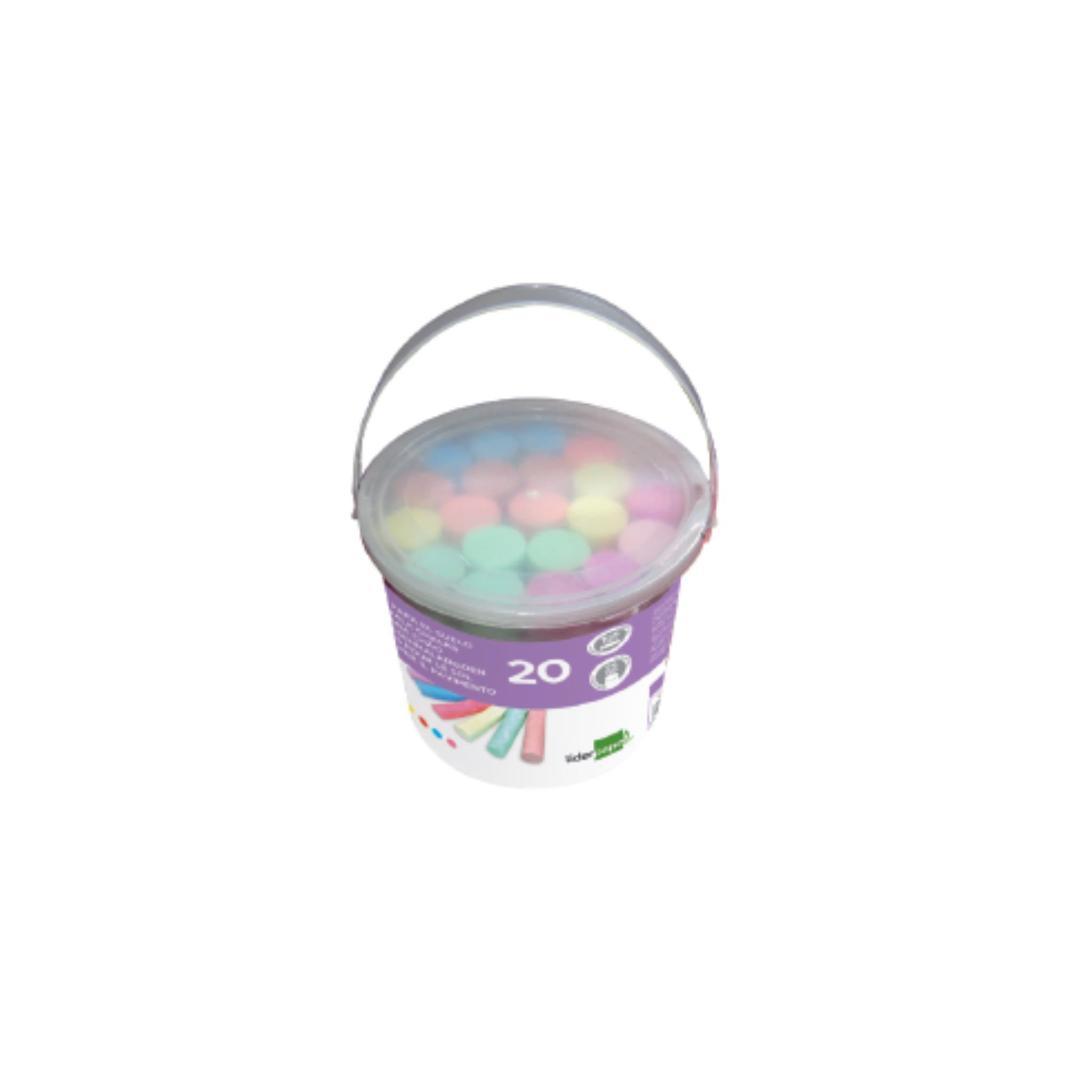 Giz de Cores para Chão