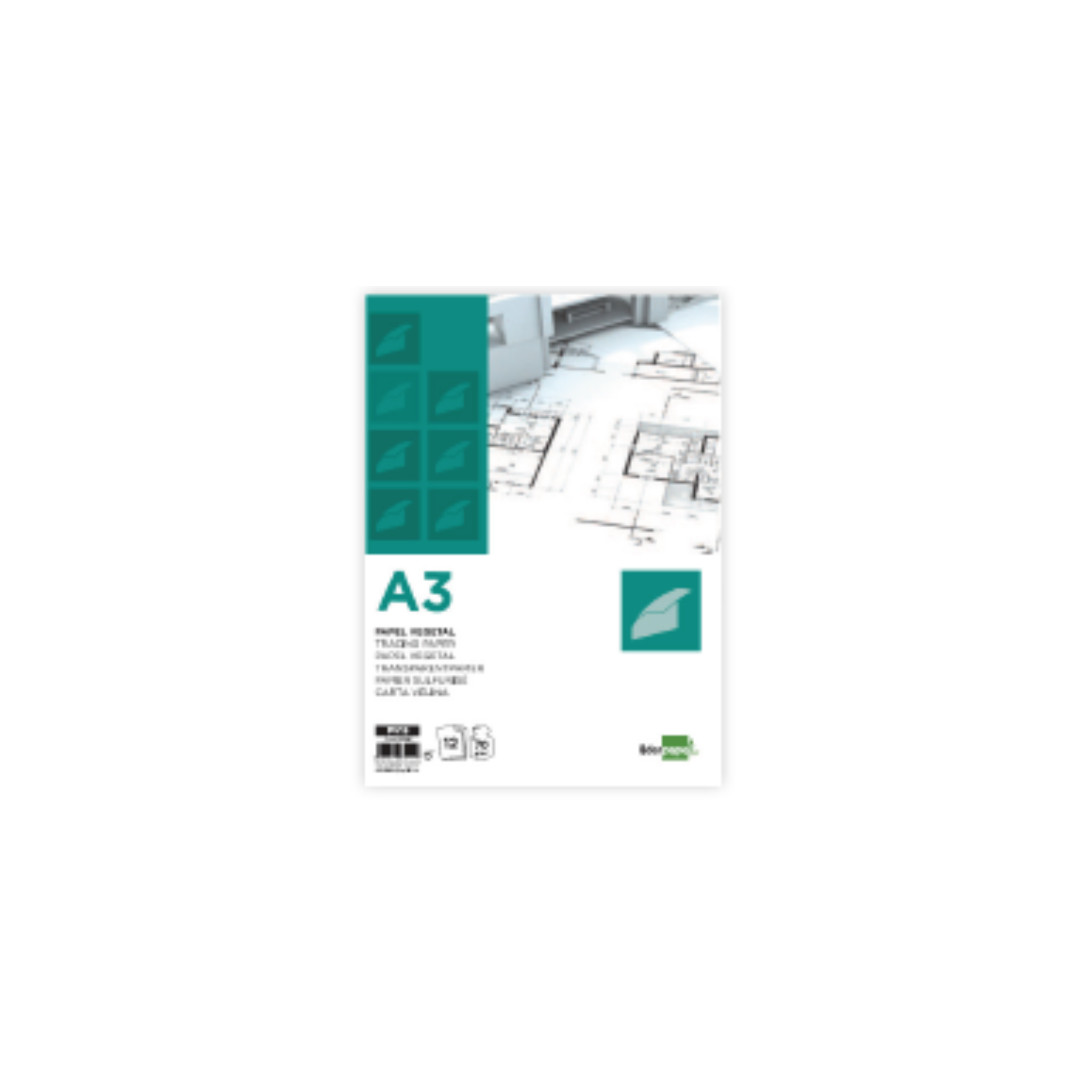 Papel Vegetal em Envelope