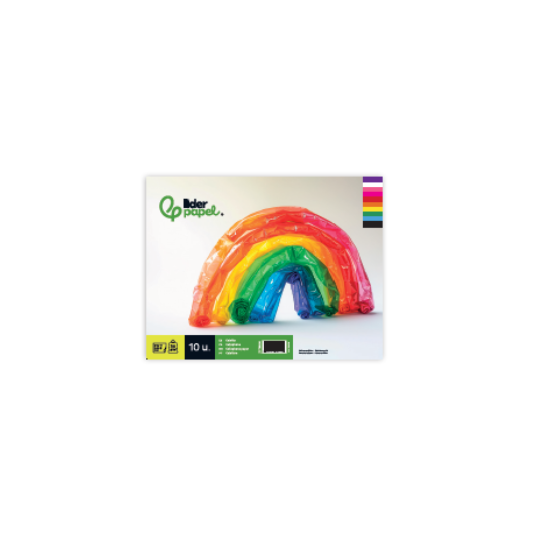 Bloco de Trabalhos Manuais – Celofane / Liderpapel