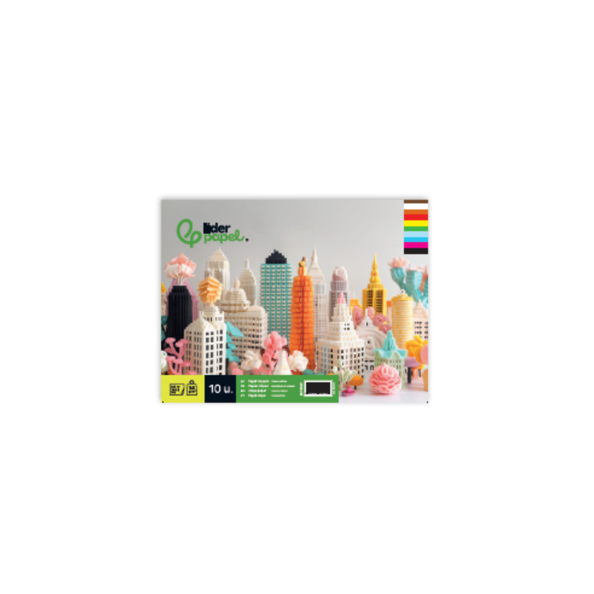 Bloco de Trabalhos Manuais – Crepe / Liderpapel