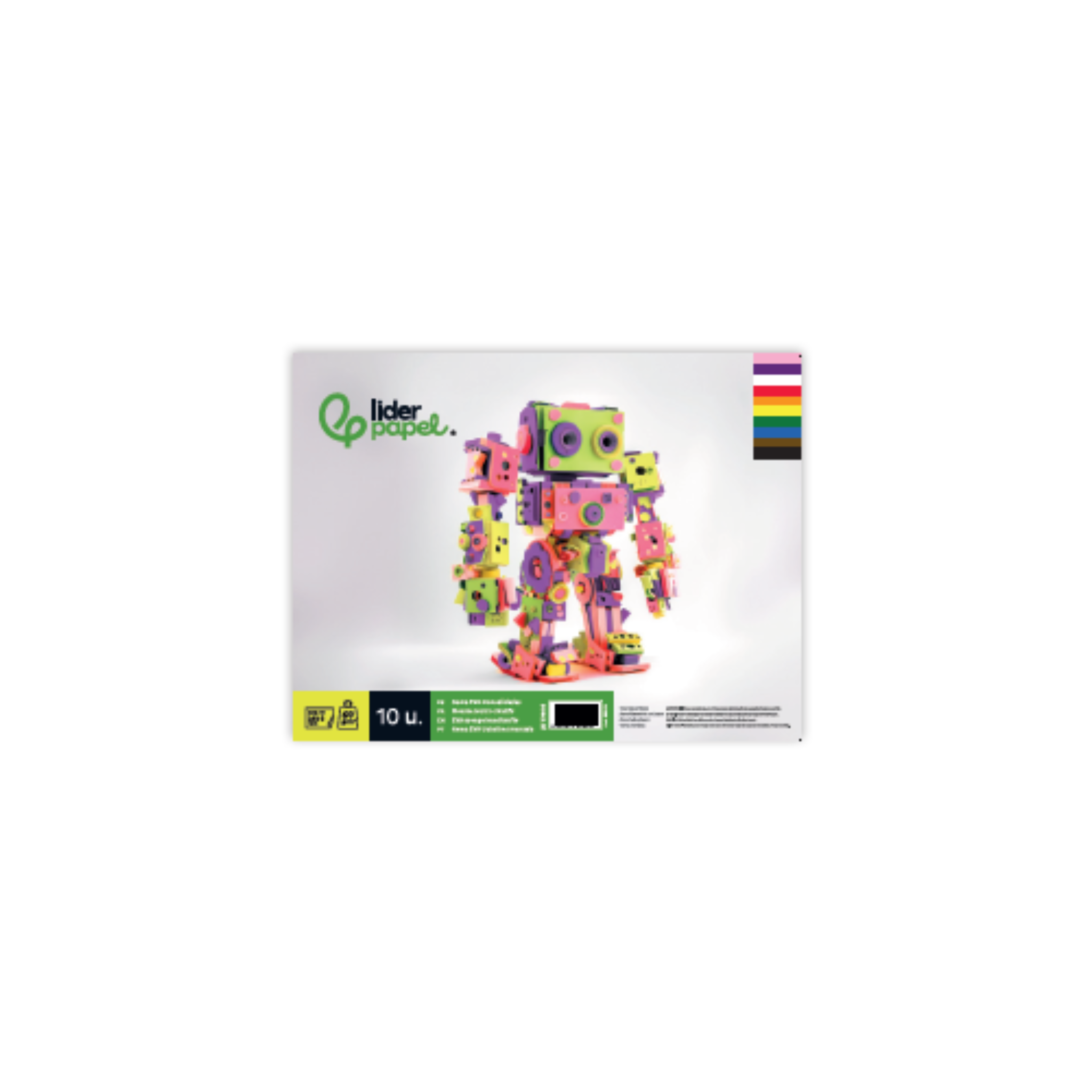 Bloco de Trabalhos Manuais – Goma Eva / Liderpapel