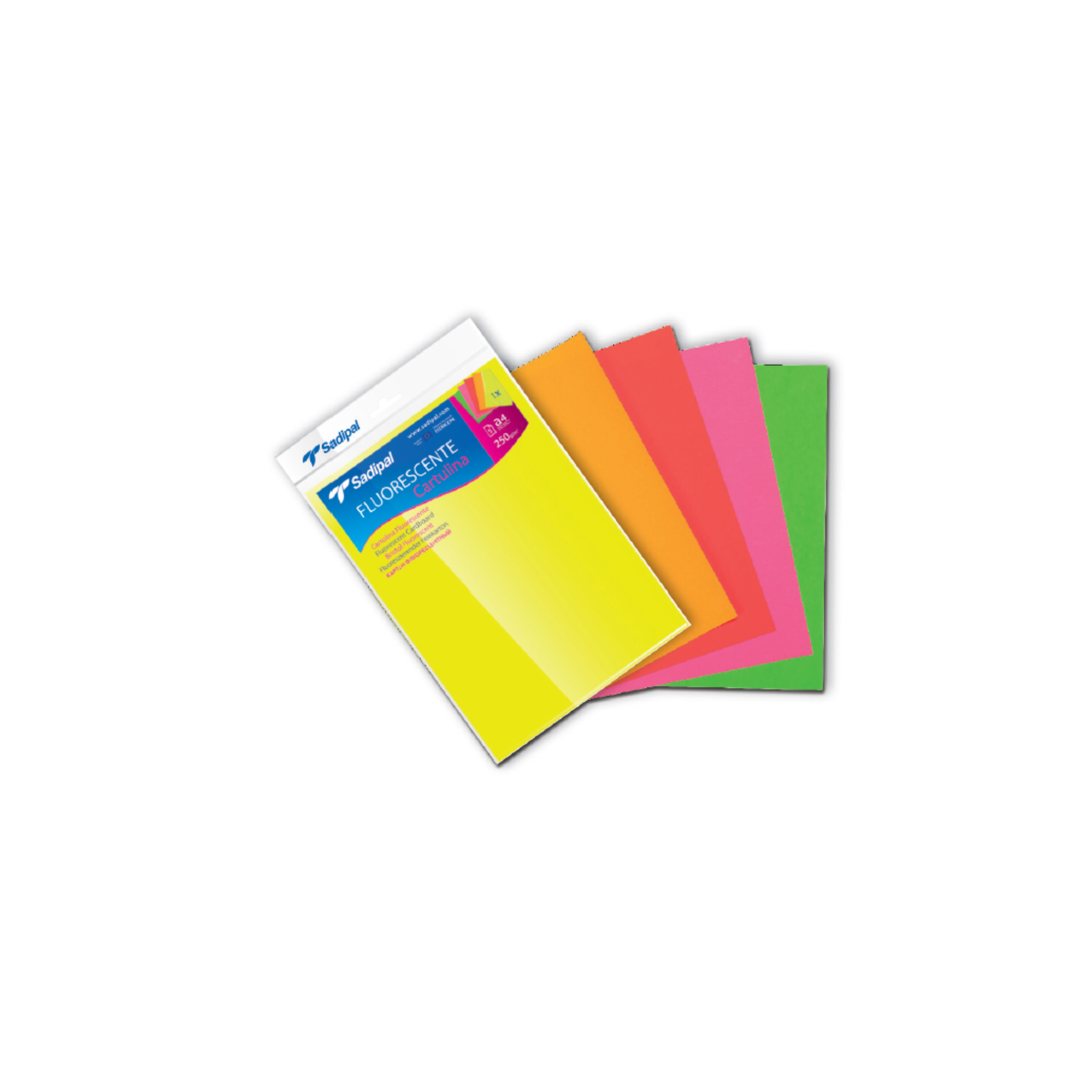 Cartolina Fluorescente 230 g/m². 50 x 65 cm