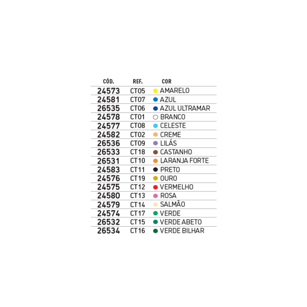 Cartolina 180 g/m². Packs Monocolor em A4