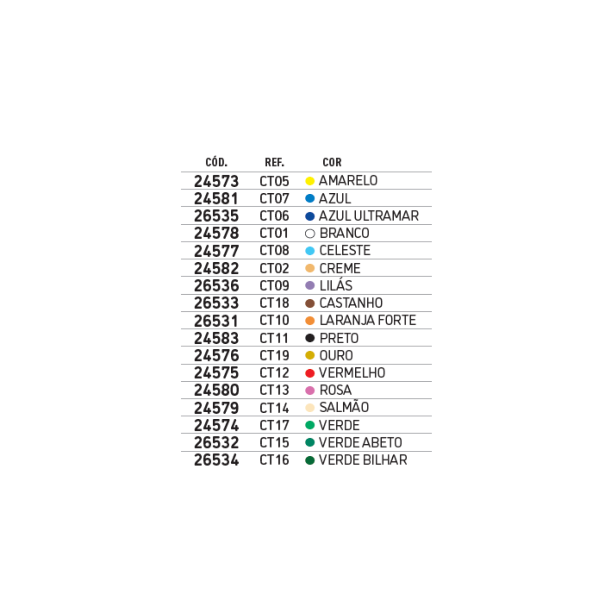 Cartolina 180 g/m². Packs Monocolor em A4