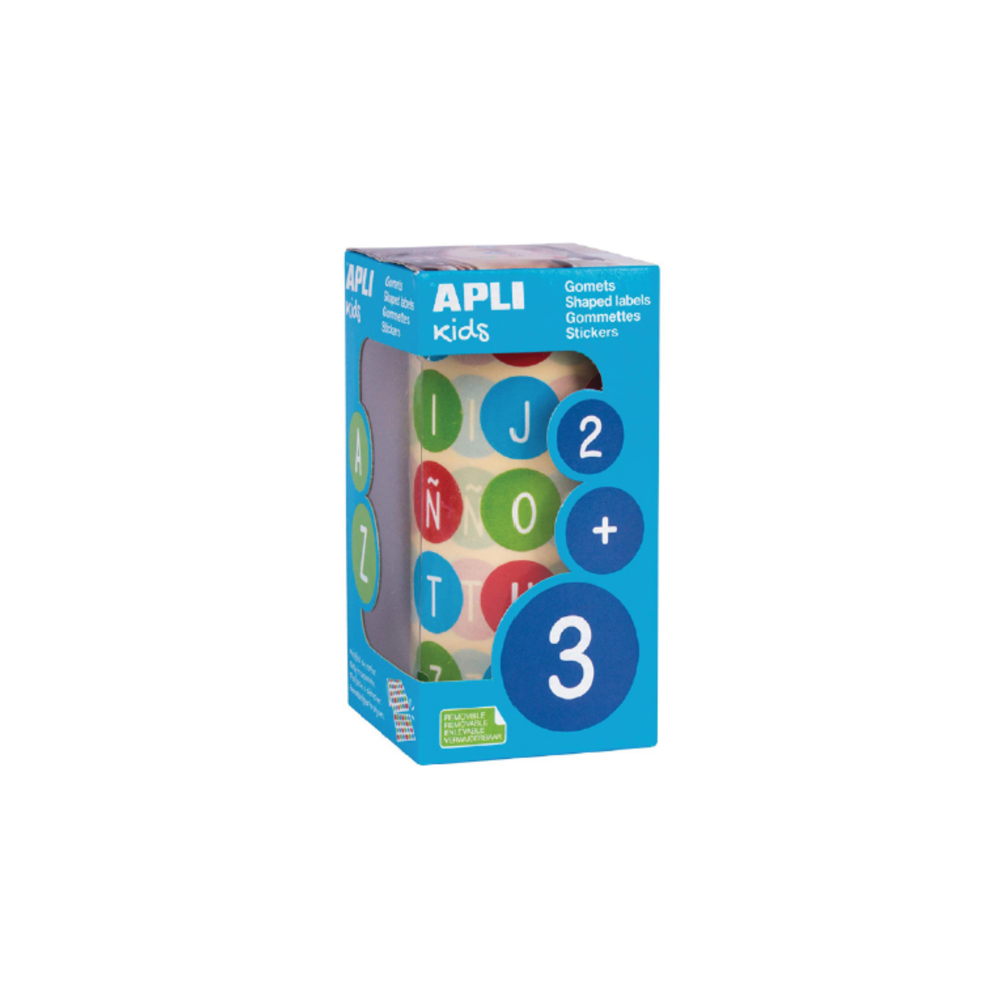 Etiquetas Figuras Letras / Apli