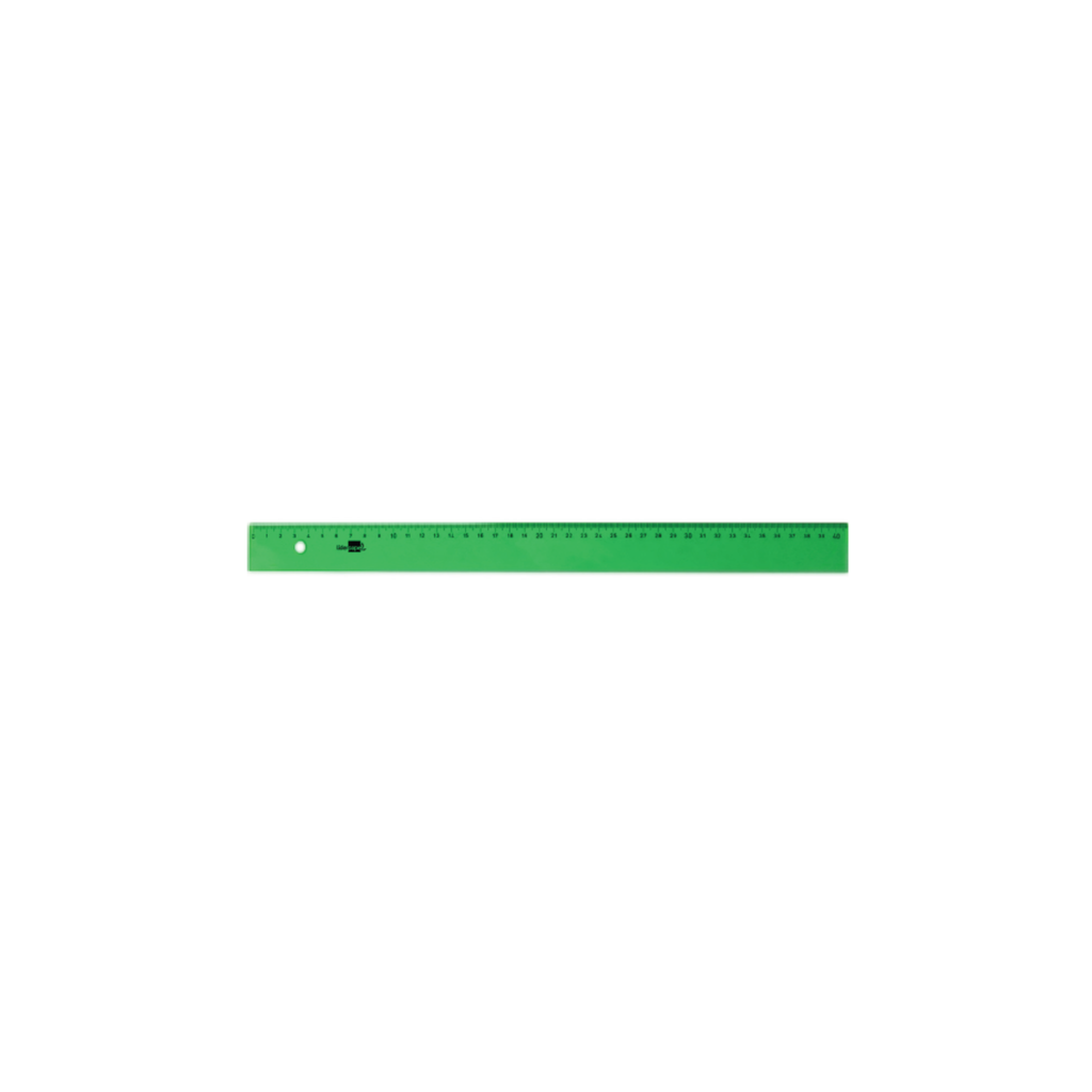 Régua Acrílica Verde / Liderpapel