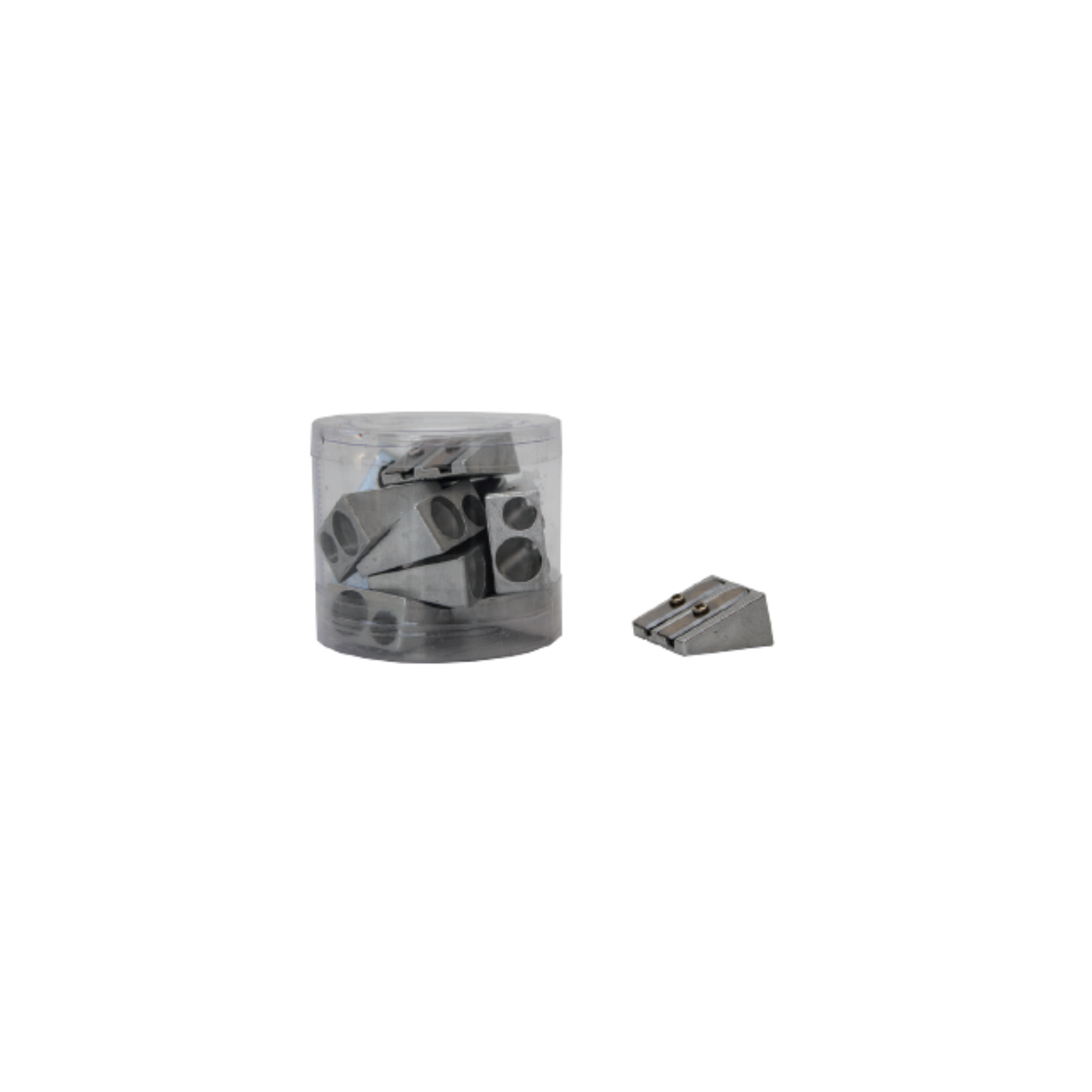 Apara lápis metal duplo 1006