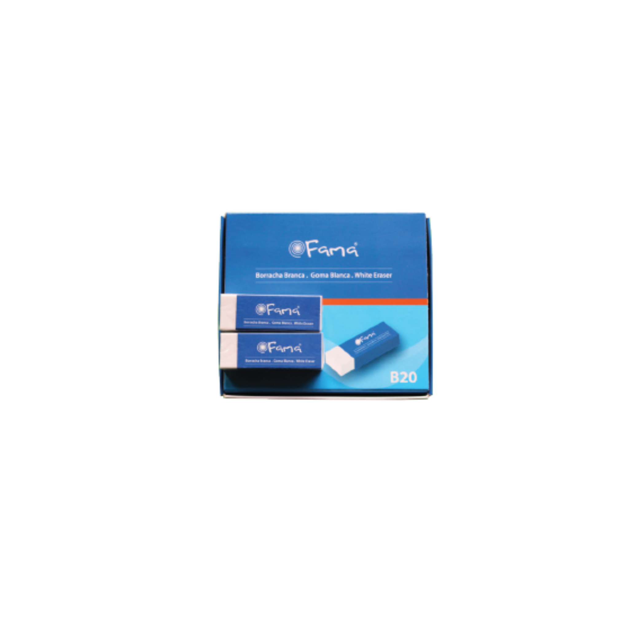 Borracha Fama branca B20