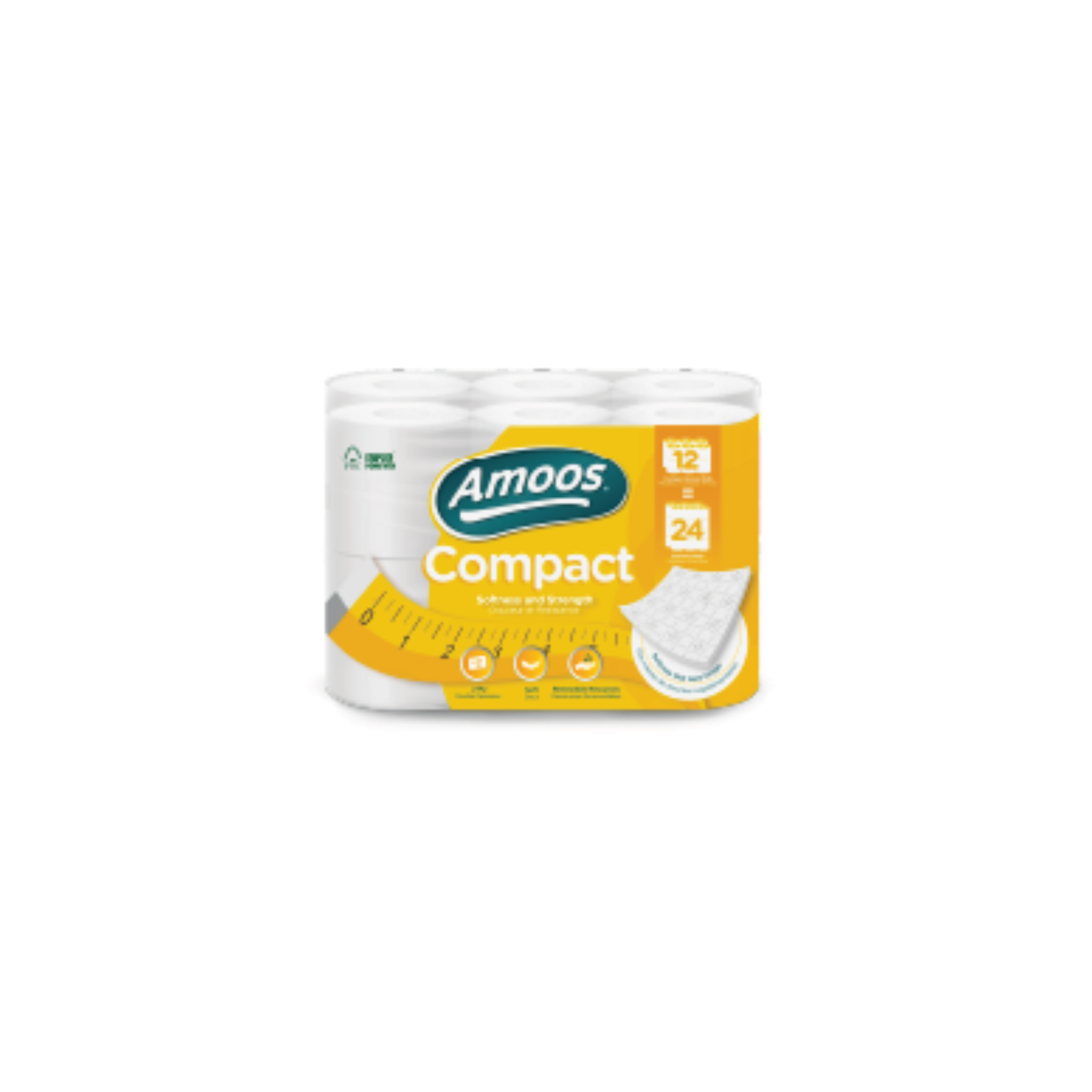 Papel Higiénico Doméstico Amoos