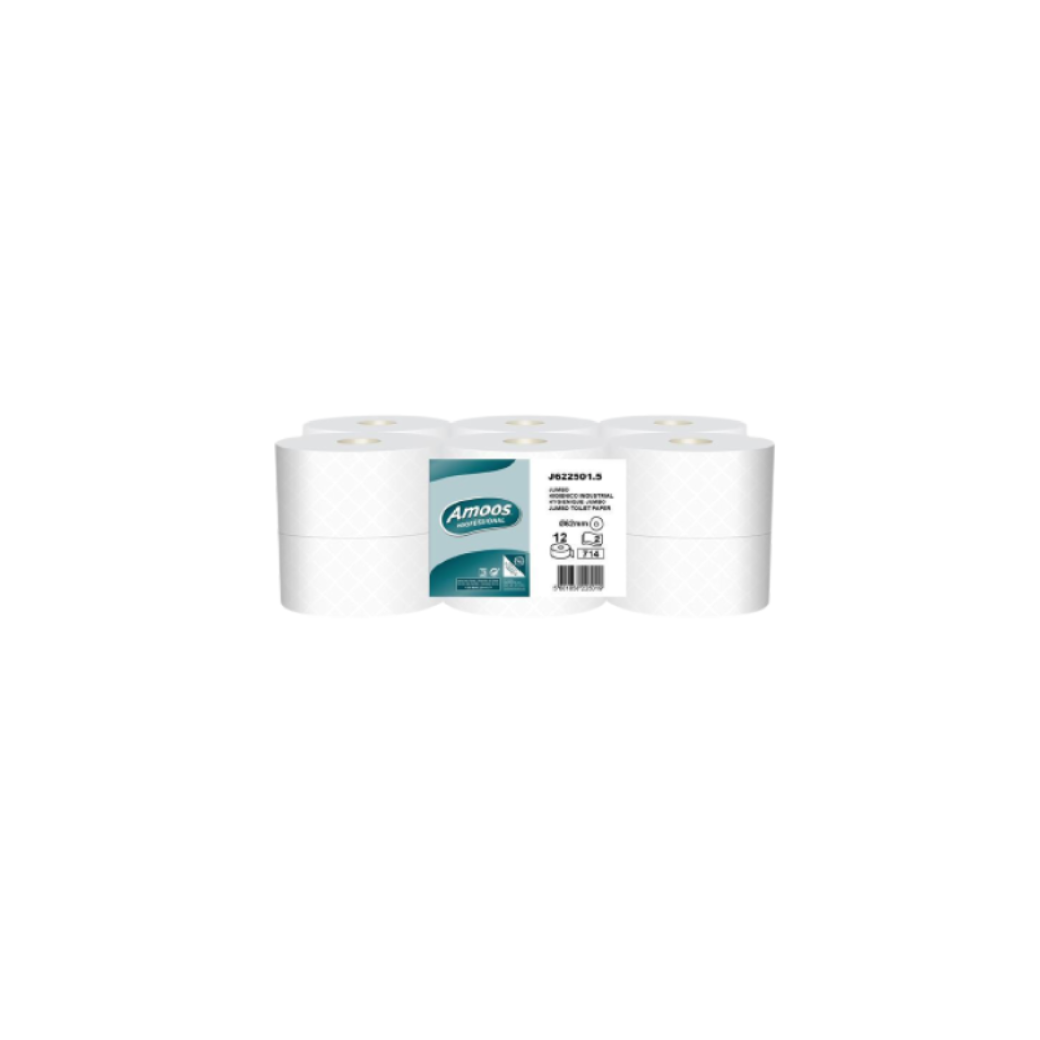 Papel Higiénico Jumbo Amoos
