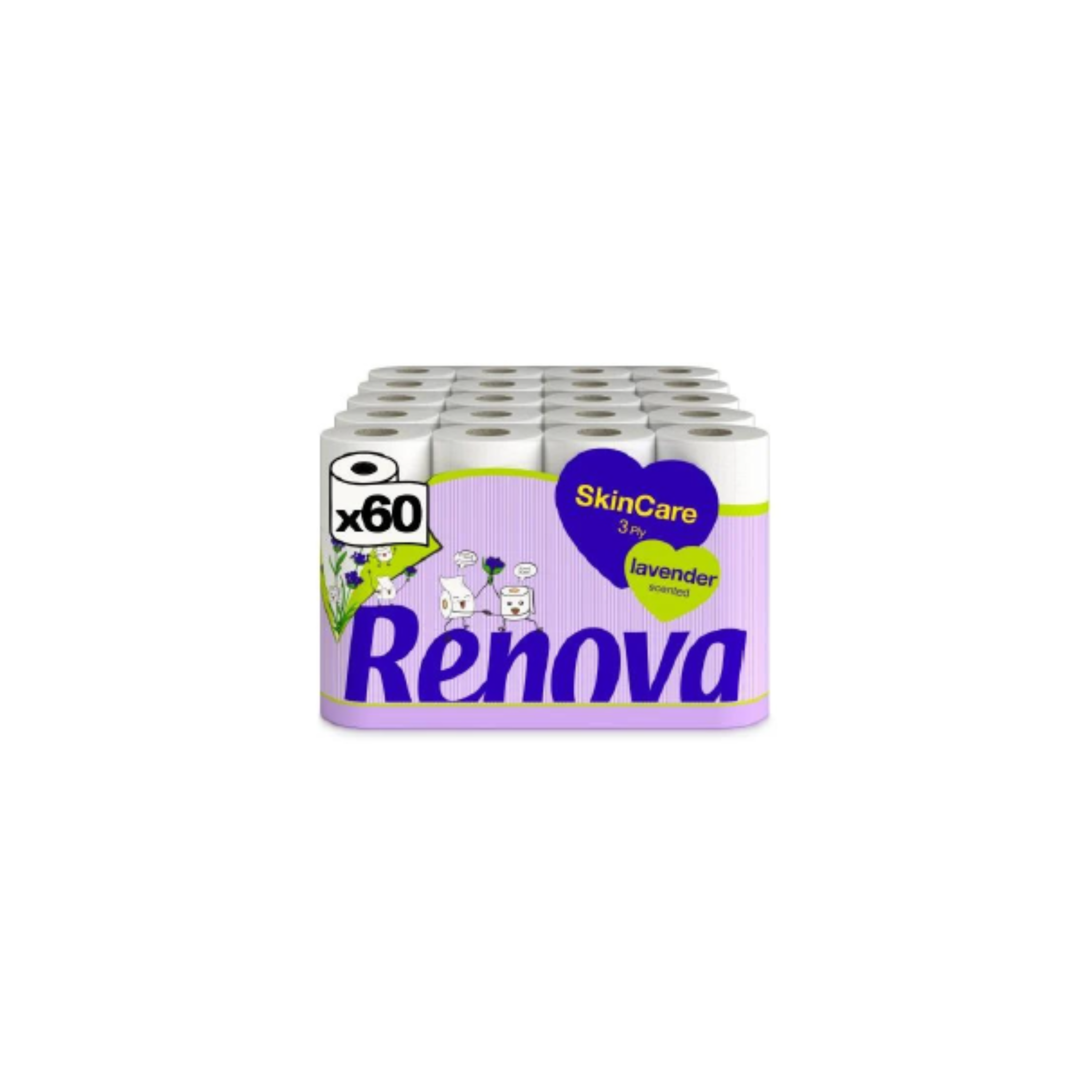 Papel Higiénico Doméstico Renova Skincare