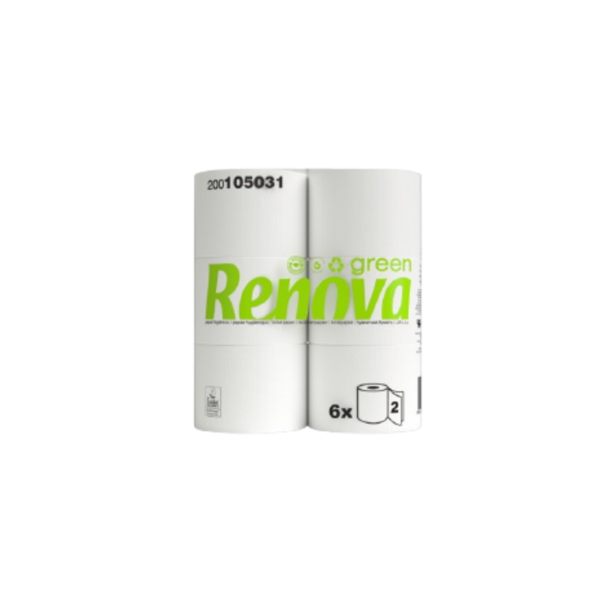 Papel Higiénico Doméstico Renova Green