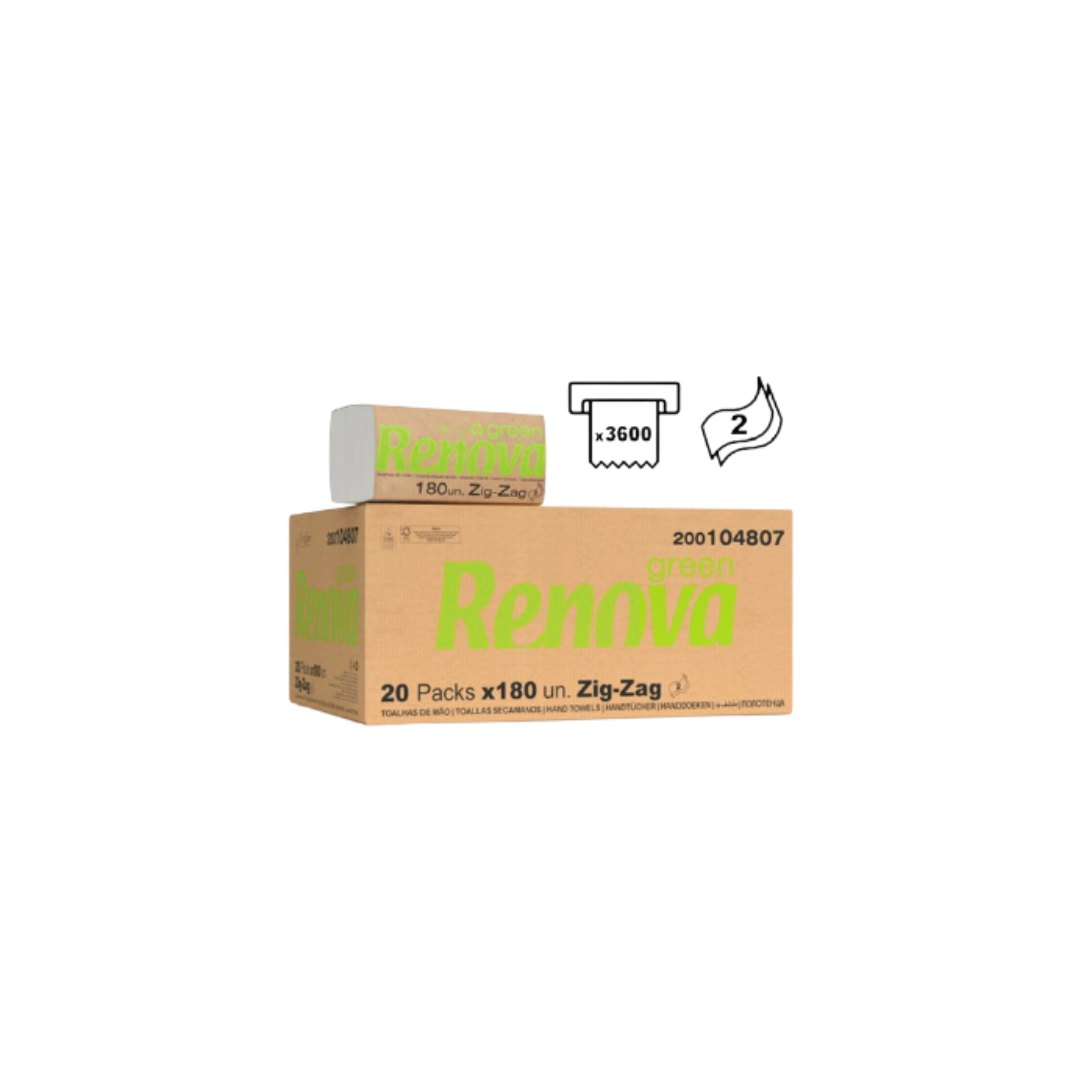 Toalha de Mão Renova Green