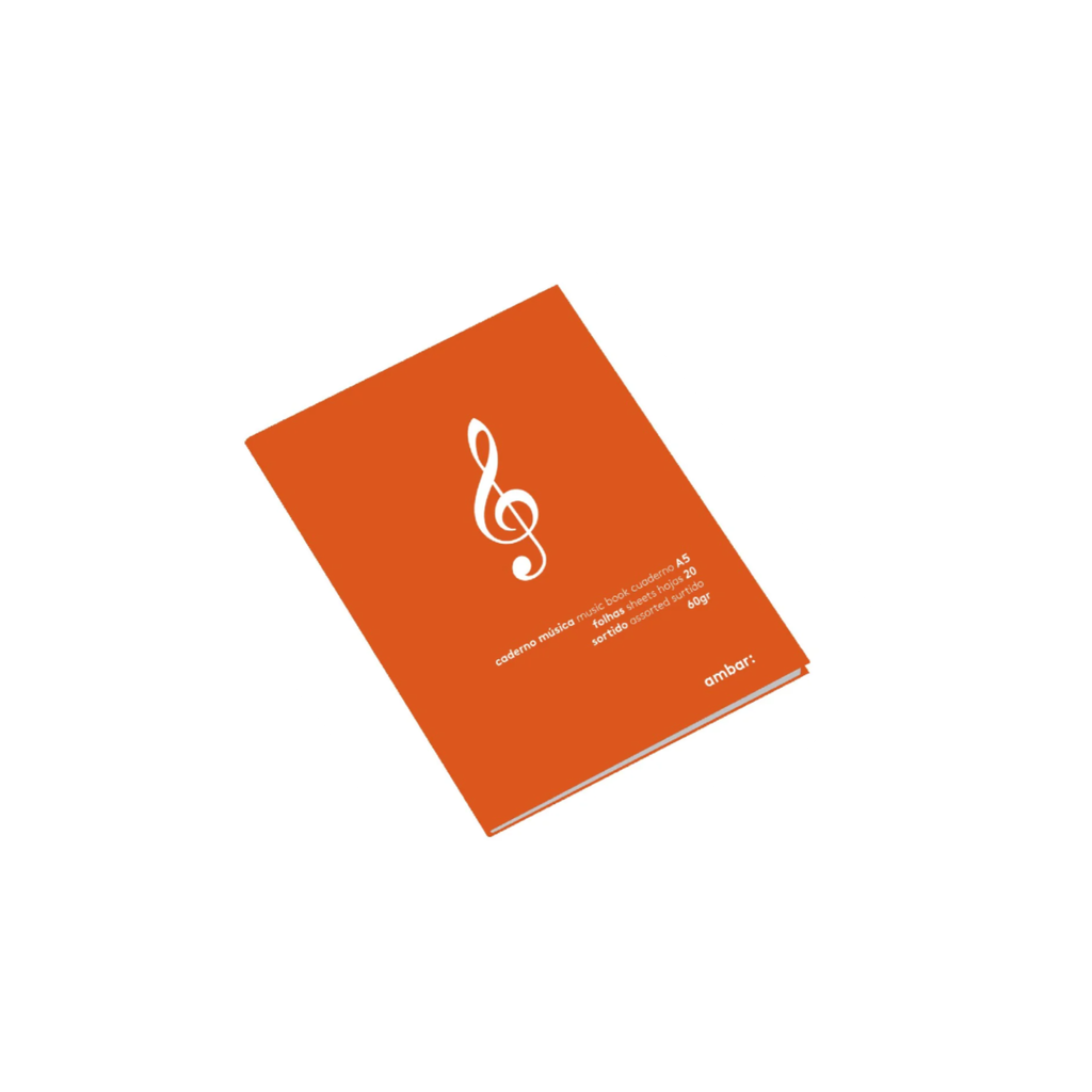 Caderno Musica Ambar School A5 Sortido