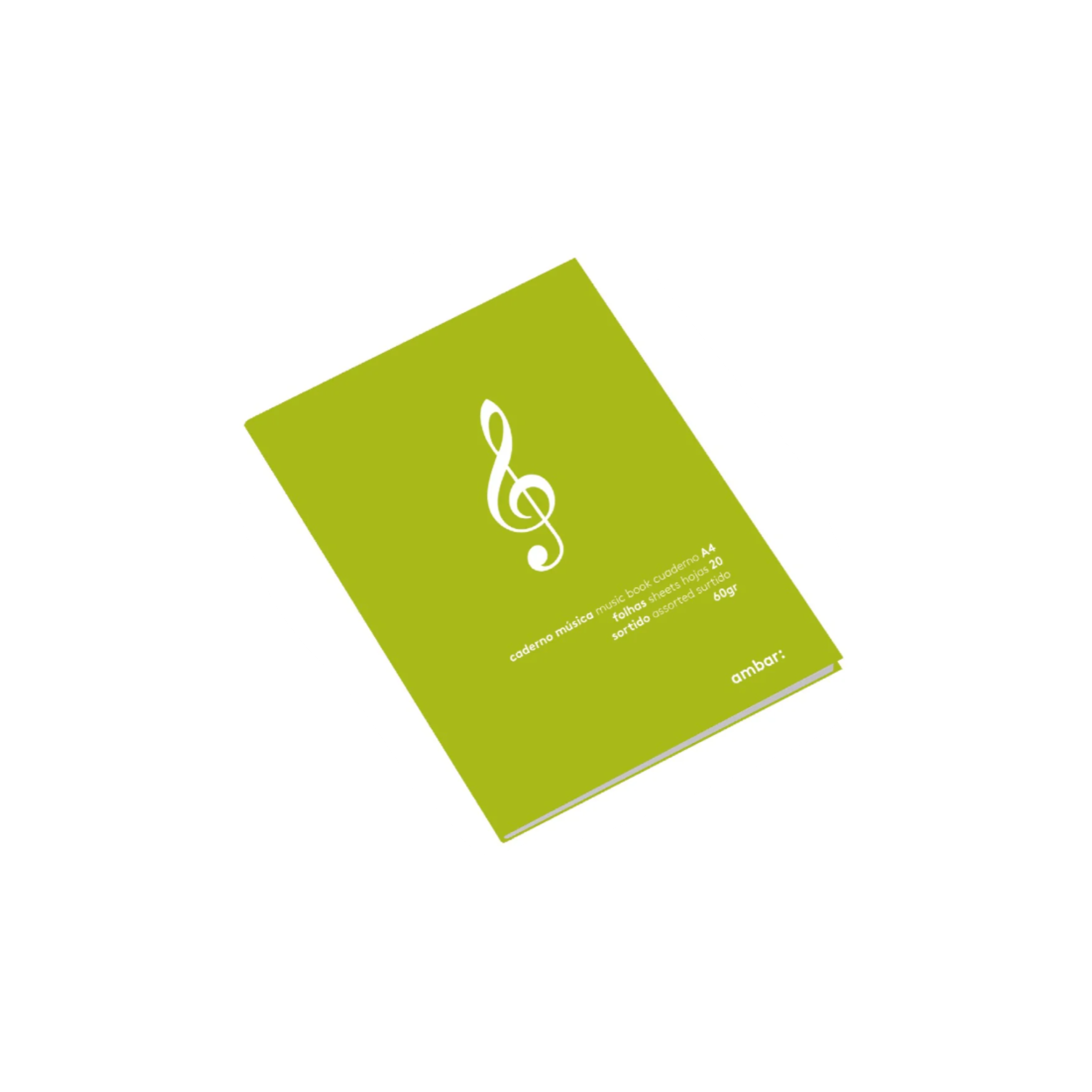 Caderno Musica Ambar School A4 Sortido