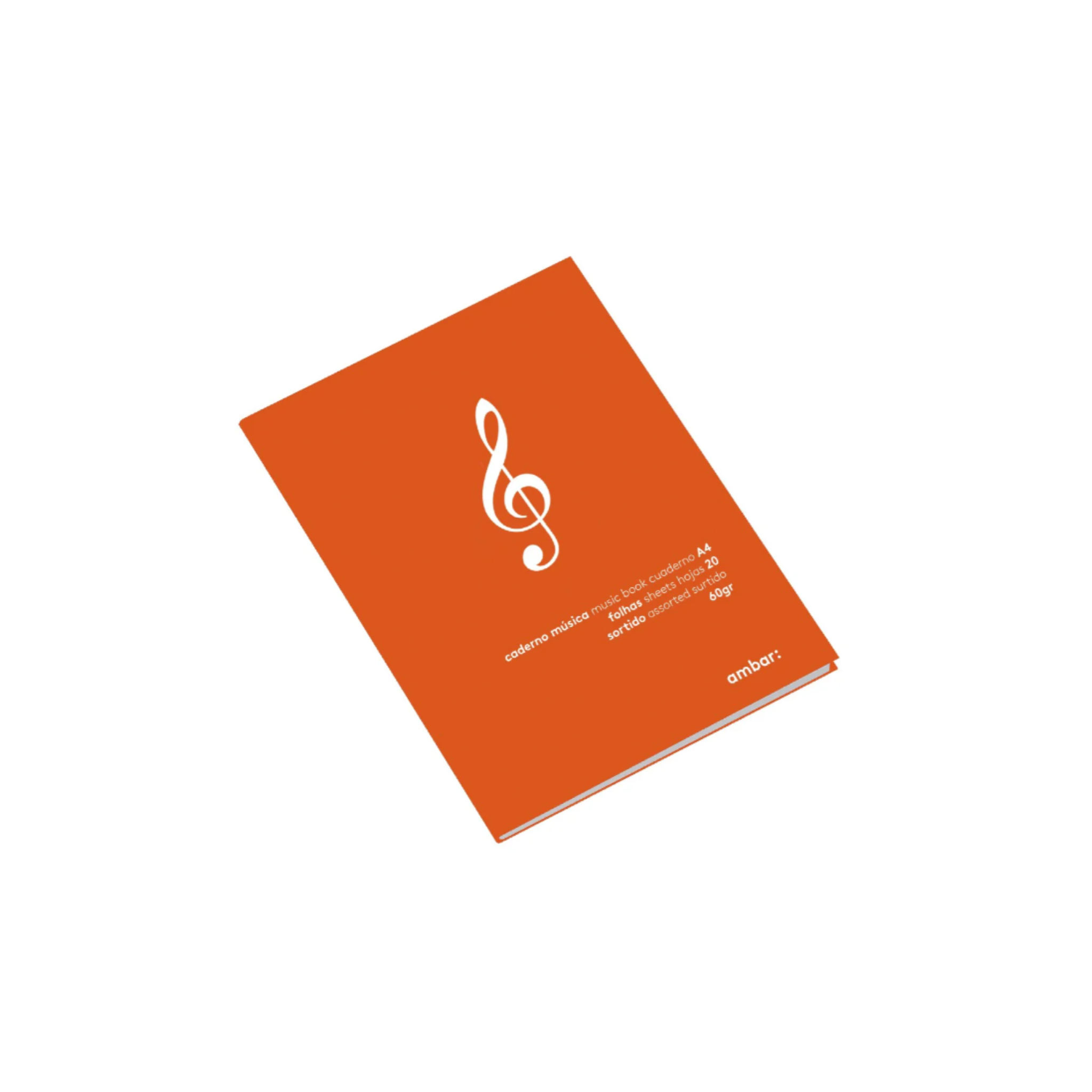 Caderno Musica Ambar School A4 Sortido