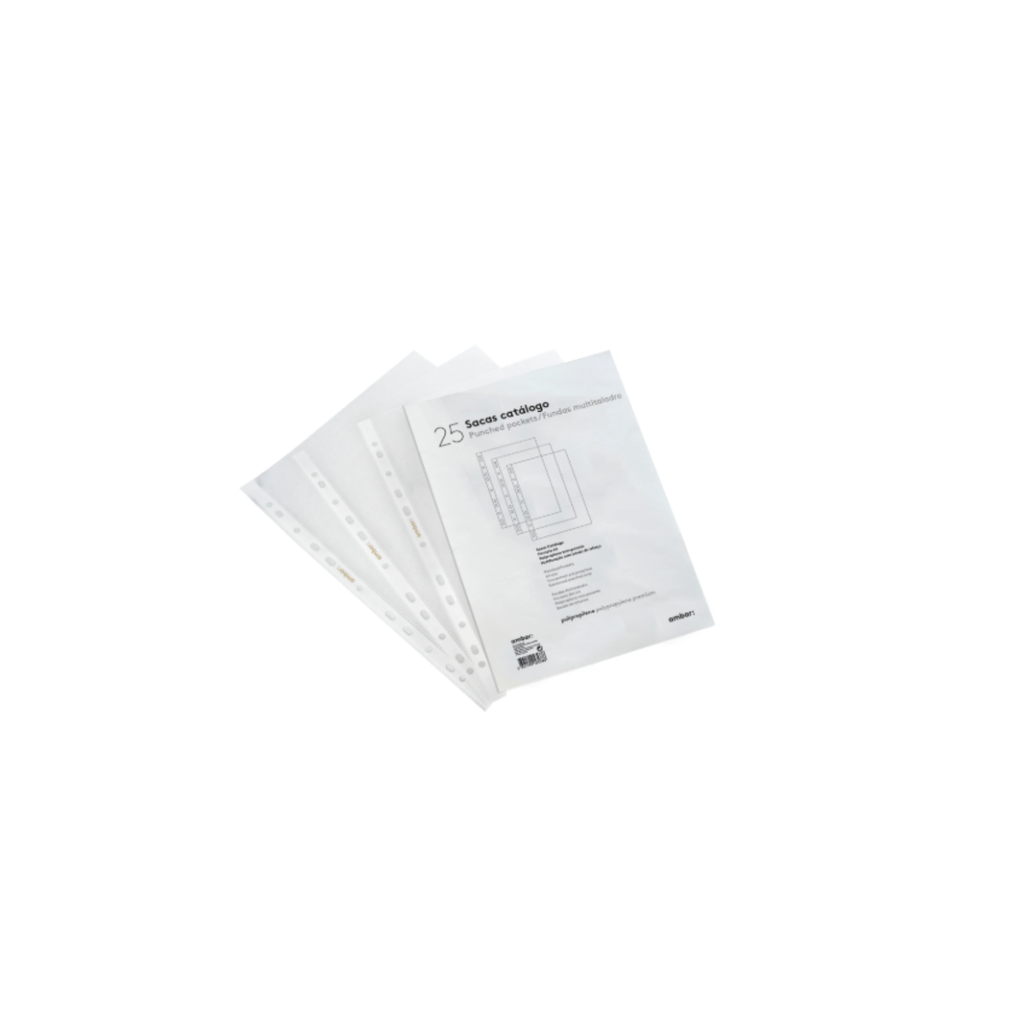 Bolsas Catálogo A5 PP Premium Ambar