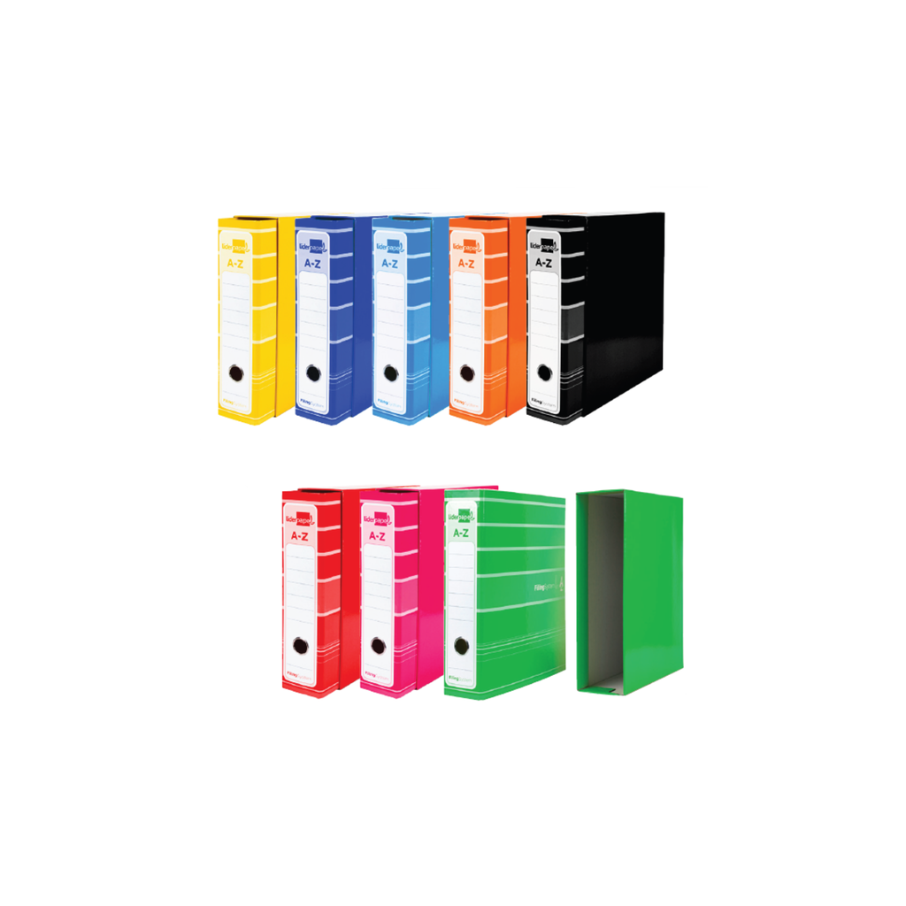 Pasta de Arquivo de Alavanca Filing System com Caixa