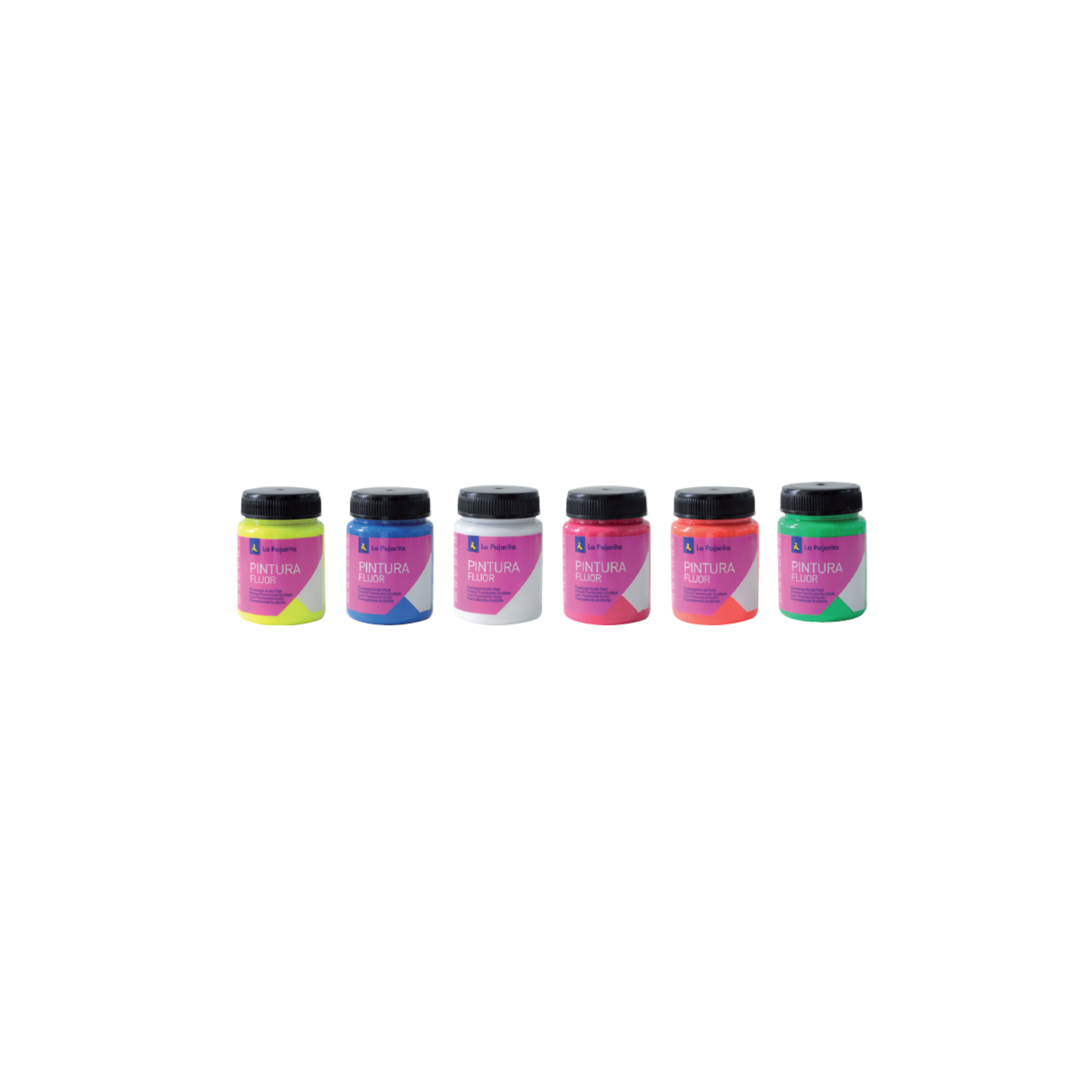 Pintura Acrílica Flúor 75 ml / La Pajarita