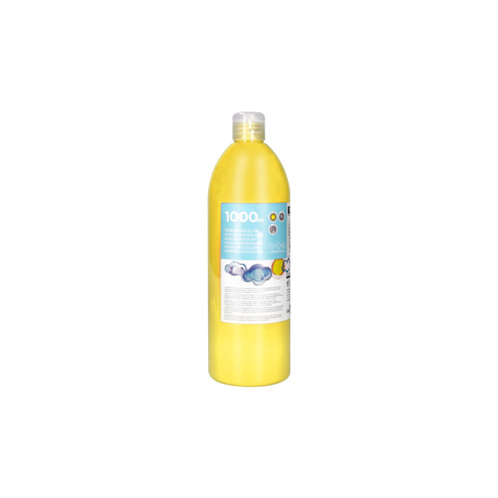 Guache Escolar Líquido 1000 ml / Liderpapel