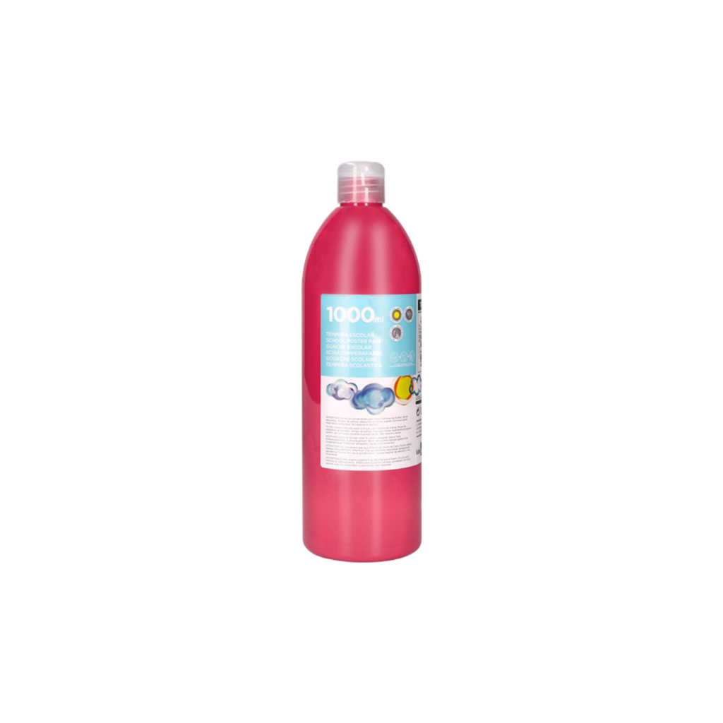 Guache Escolar Líquido 1000 ml / Liderpapel