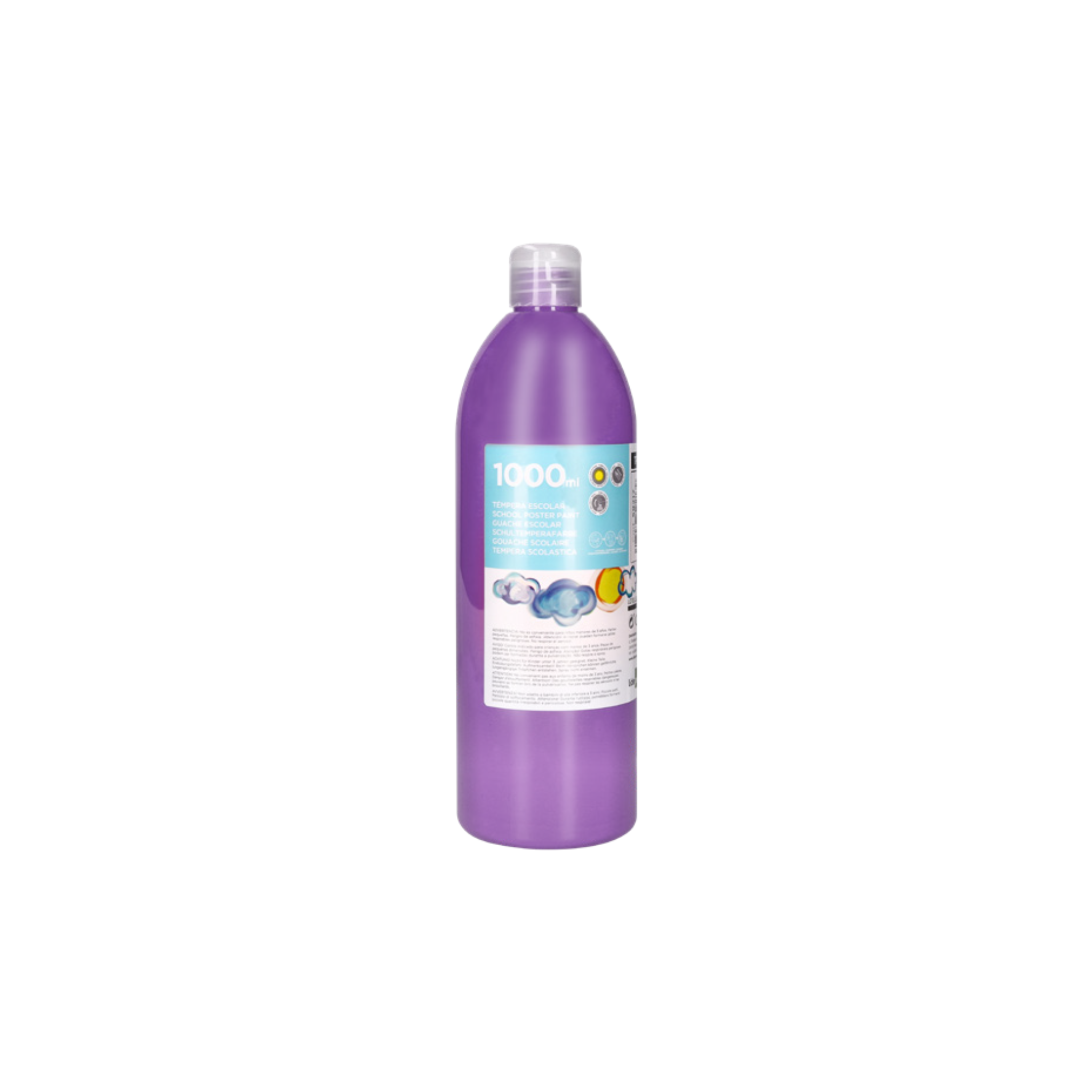 Guache Escolar Líquido 1000 ml / Liderpapel