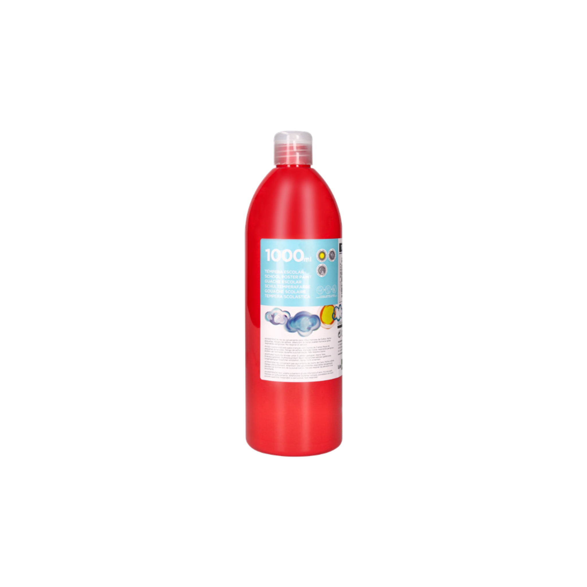 Guache Escolar Líquido 1000 ml / Liderpapel