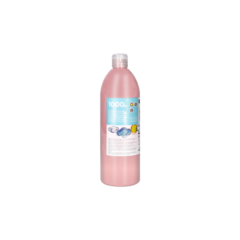 Guache Escolar Líquido 1000 ml / Liderpapel