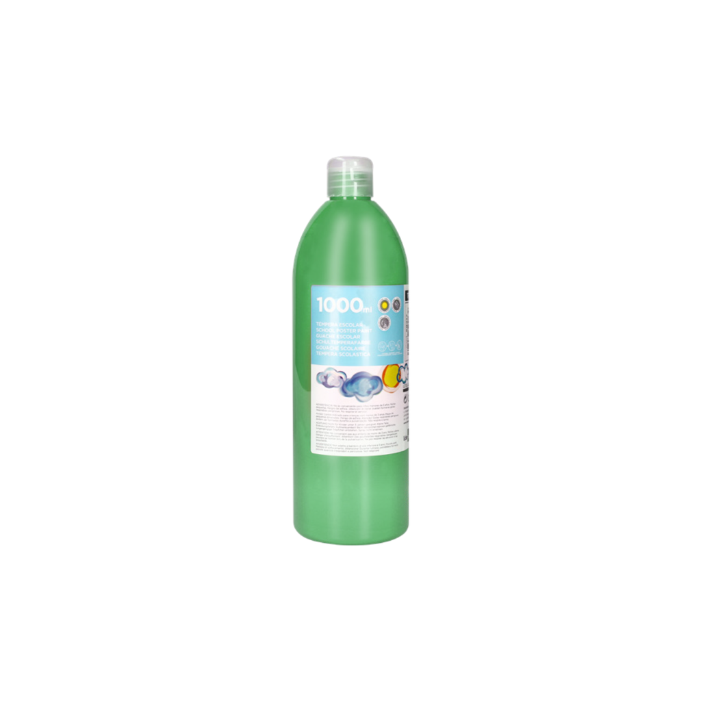 Guache Escolar Líquido 1000 ml / Liderpapel