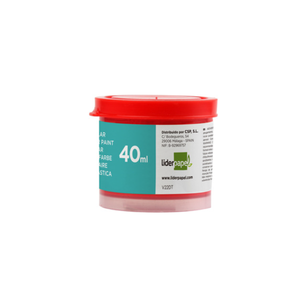 Guache Escola 40 ml / Liderpapel