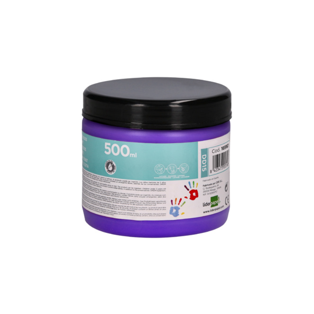 Pintura a Dedos 500 ml / Liderpapel