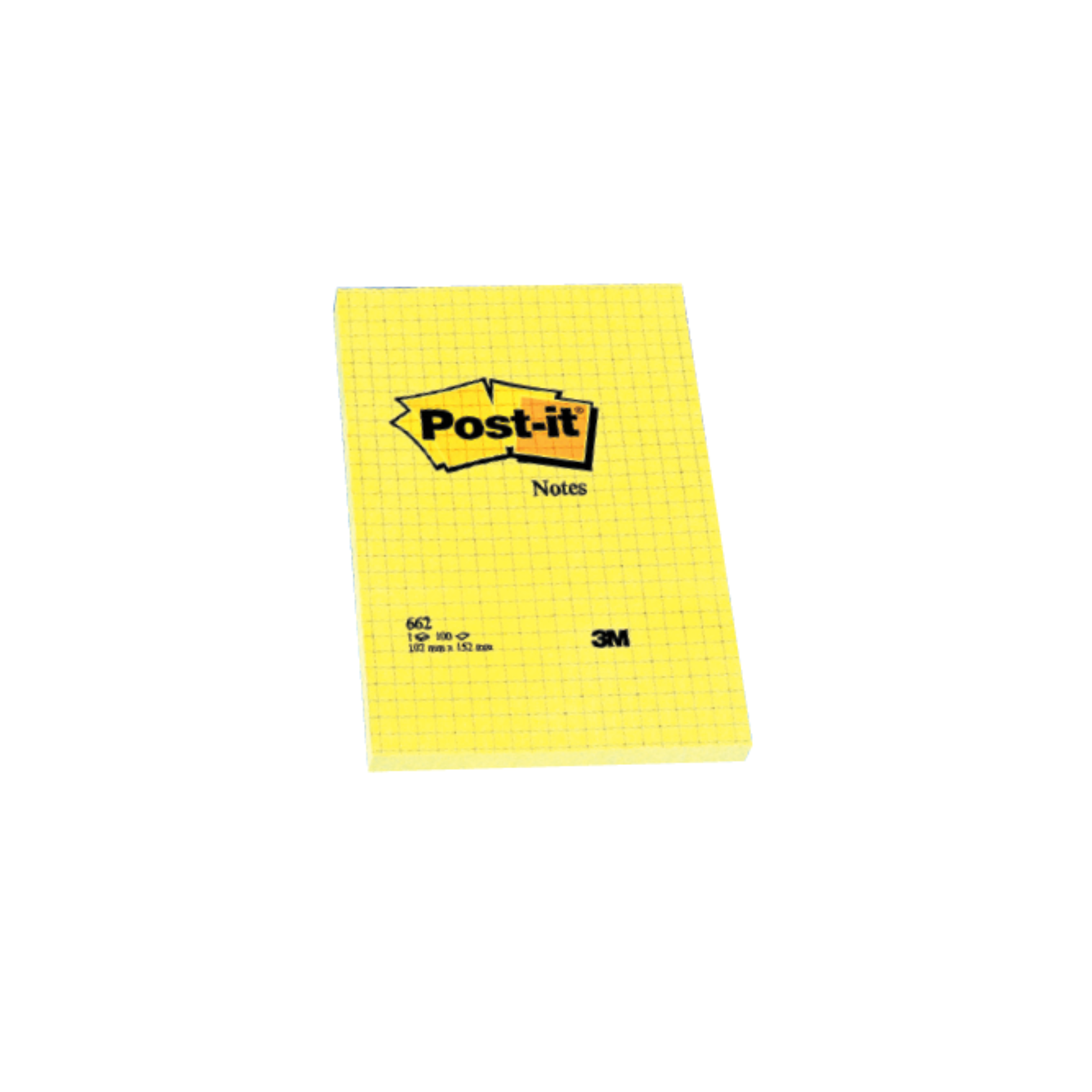Bloco de Notas Adesivas Quadriculado / Post-it