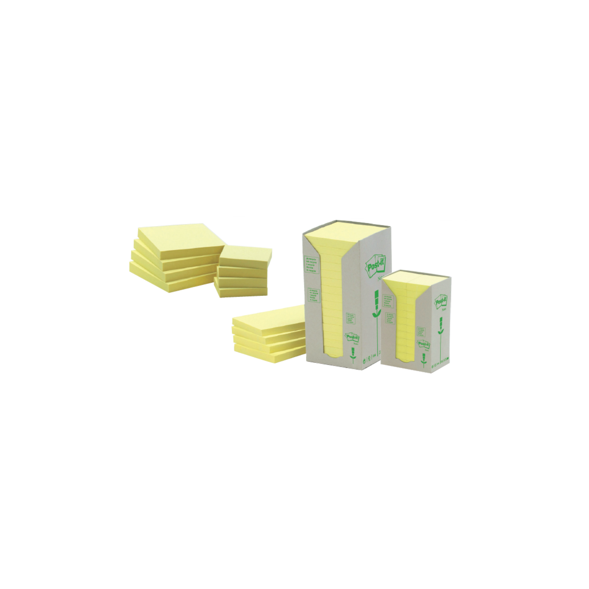 Blocos de Notas Adesivas Recicladas / Post-it