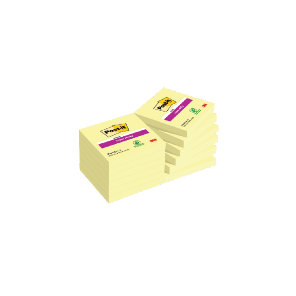 Blocos de Notas Adesivas Super Sticky / Post-it