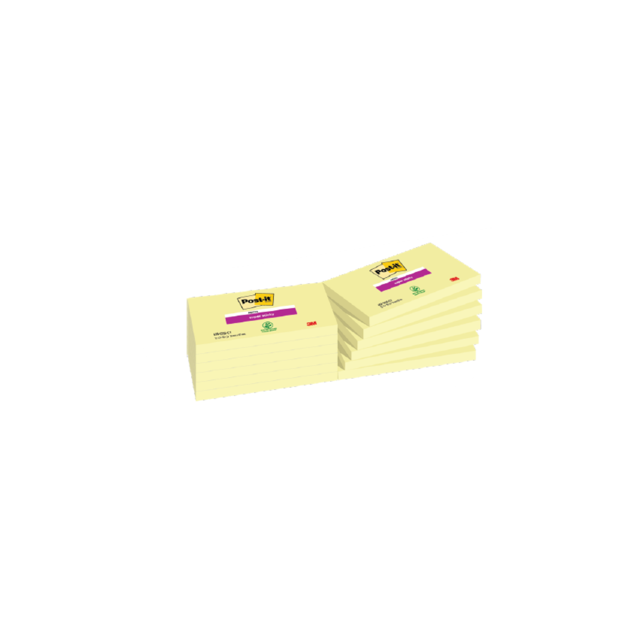Blocos de Notas Adesivas Super Sticky / Post-it