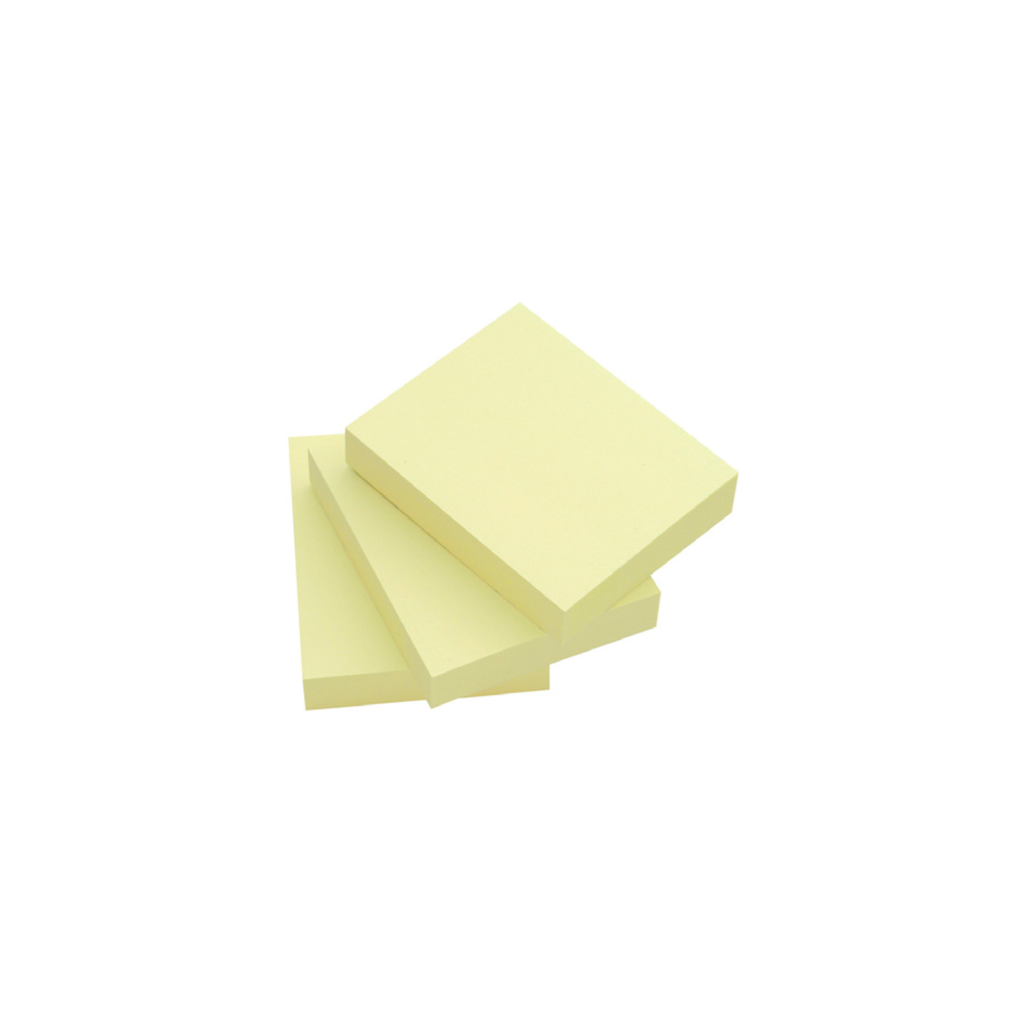 Blocos de Notas Adesivas de Papel Reciclado / Q-Connect
