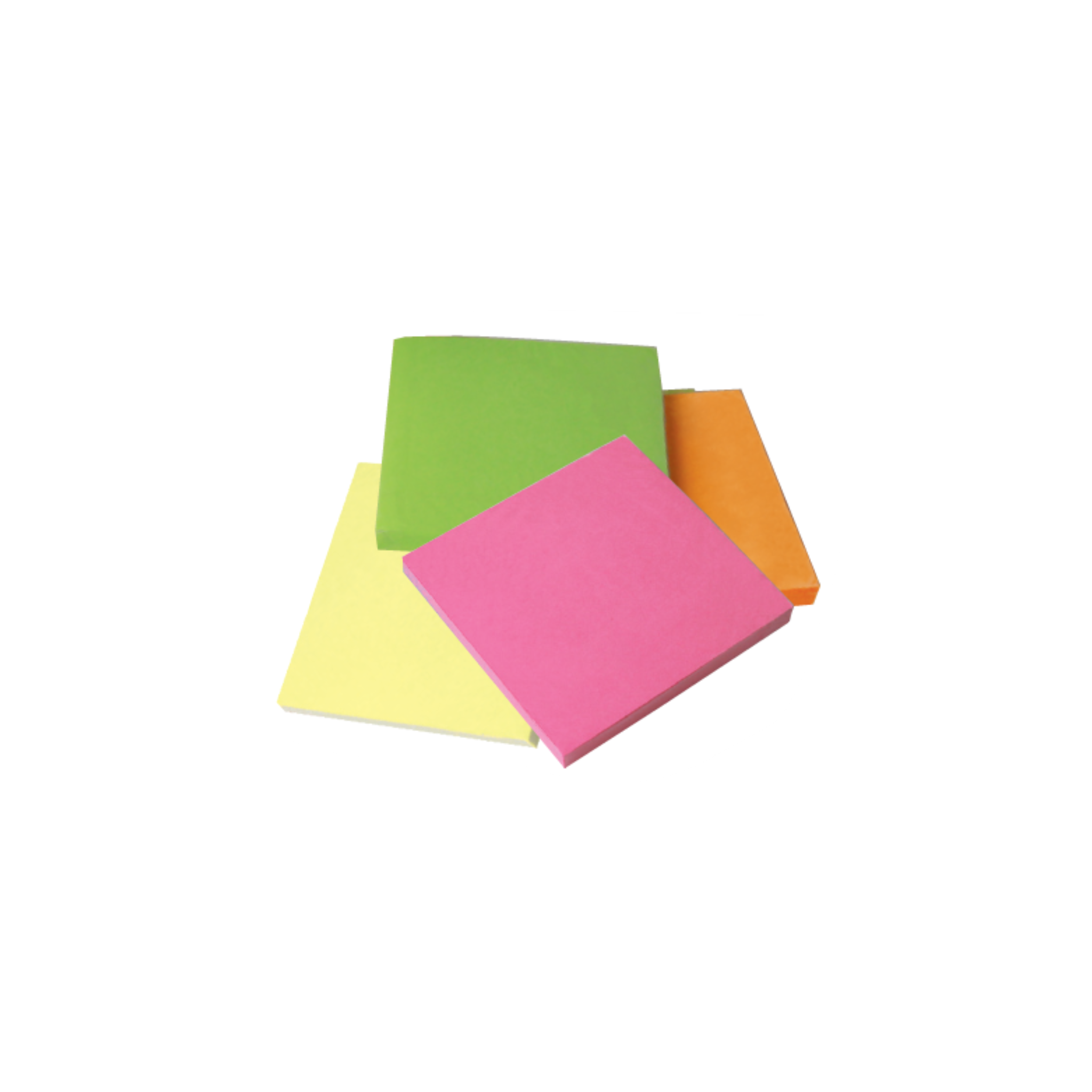 Blocos de Notas Adesivas Néon / Q-Connect