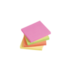 Blocos de Notas Adesivas Néon / Q-Connect